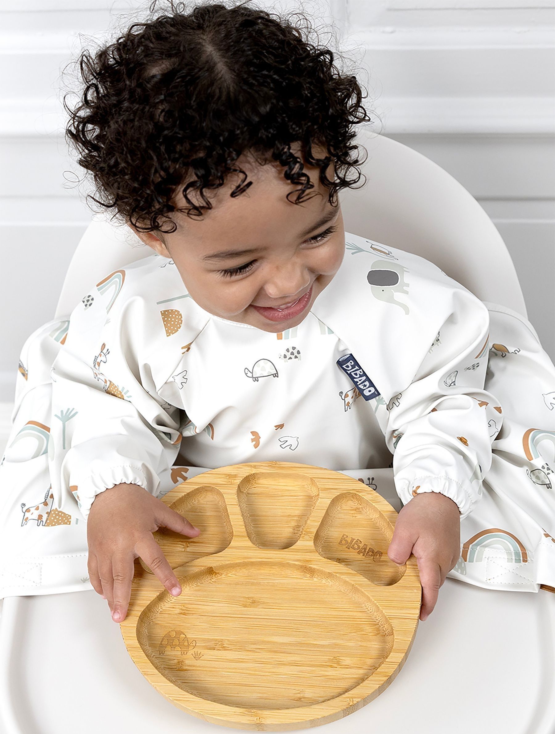 Bibado Fawn Divider Plate - Serengeti Spaghetti (F11270) | £16