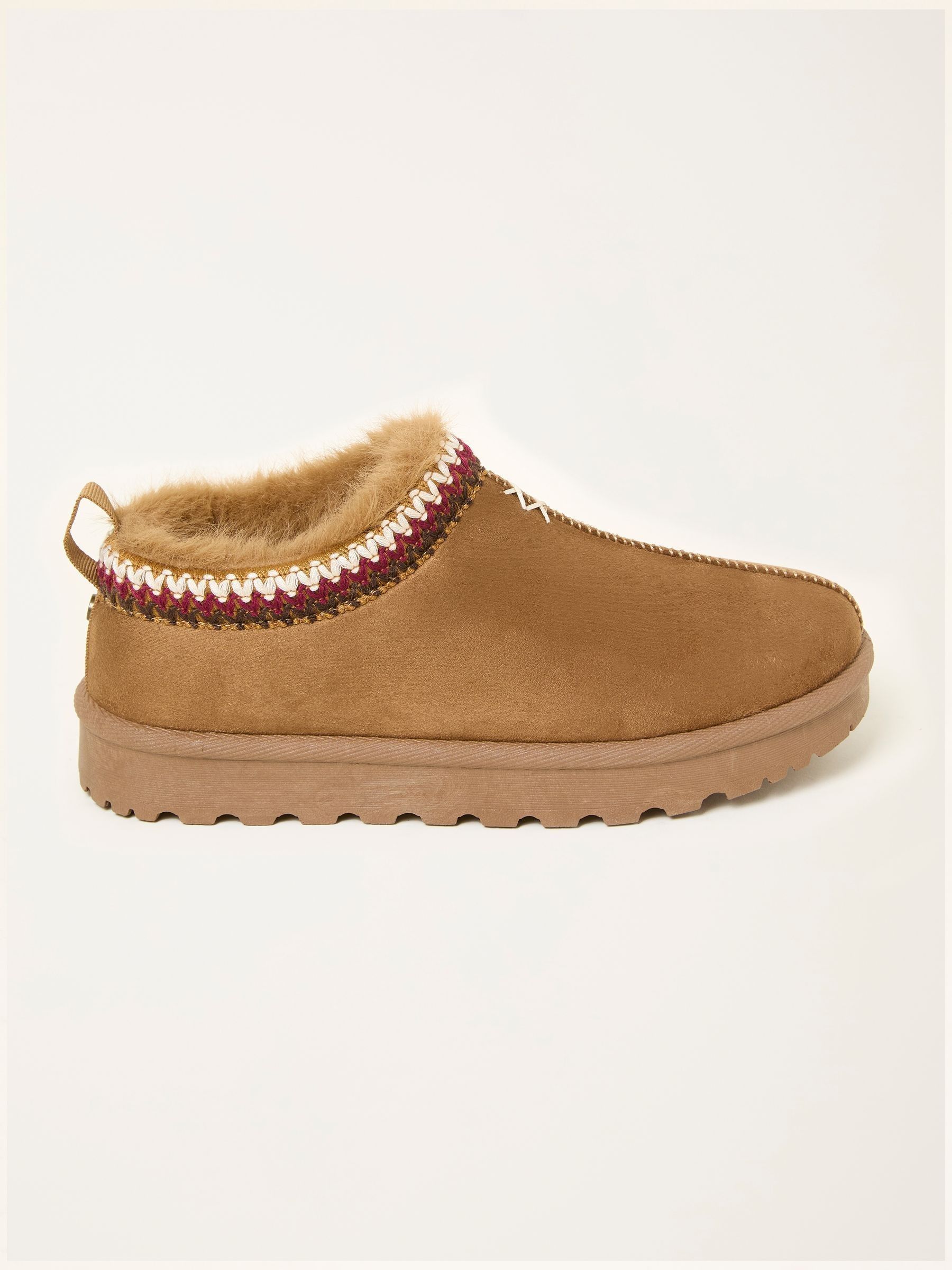 Lyra Tan Brown Mule Slipper (F11292) | £42.50