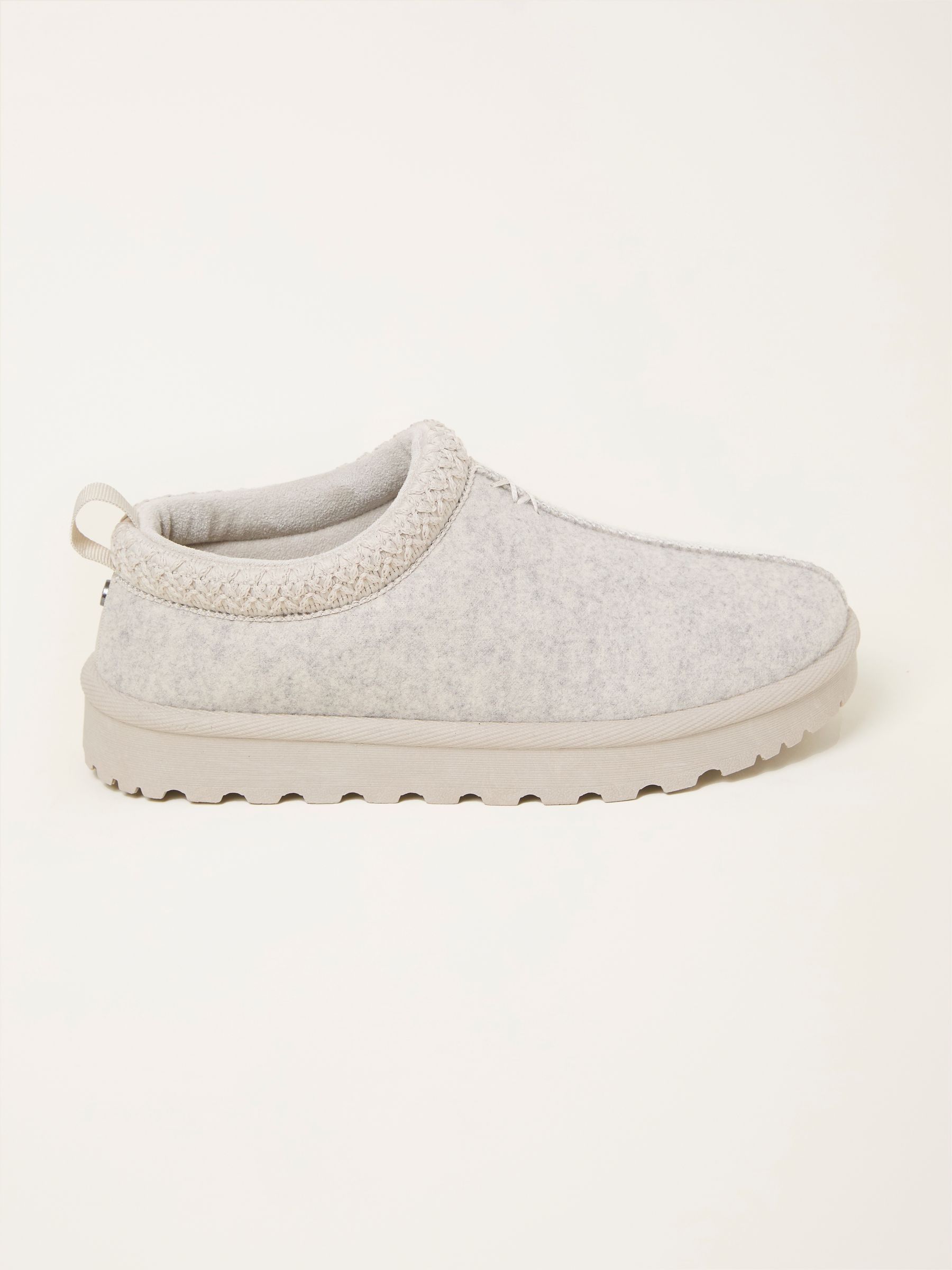 Lyra Grey Felt Mule Slipper (F11305) | £42.50