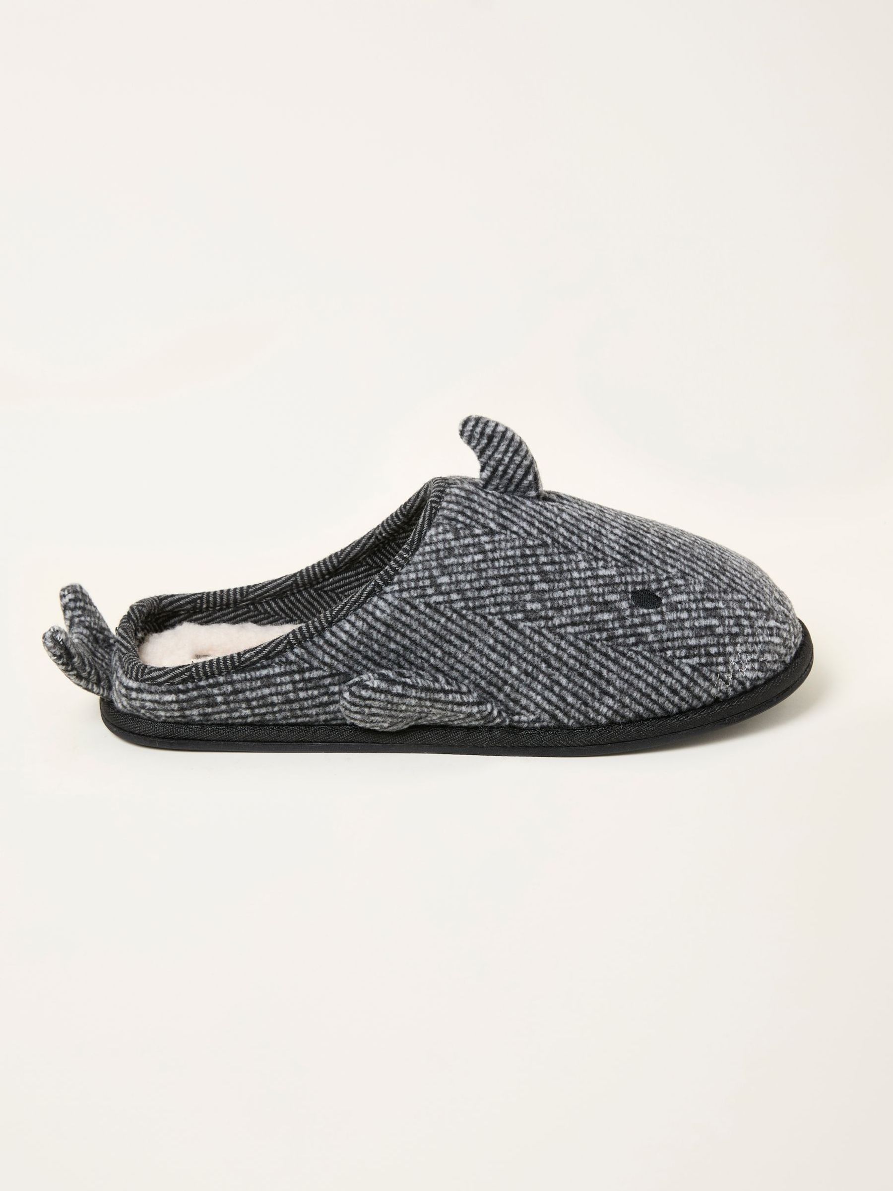 Savage Grey Shark Novelty Slipper (F11469) | £32