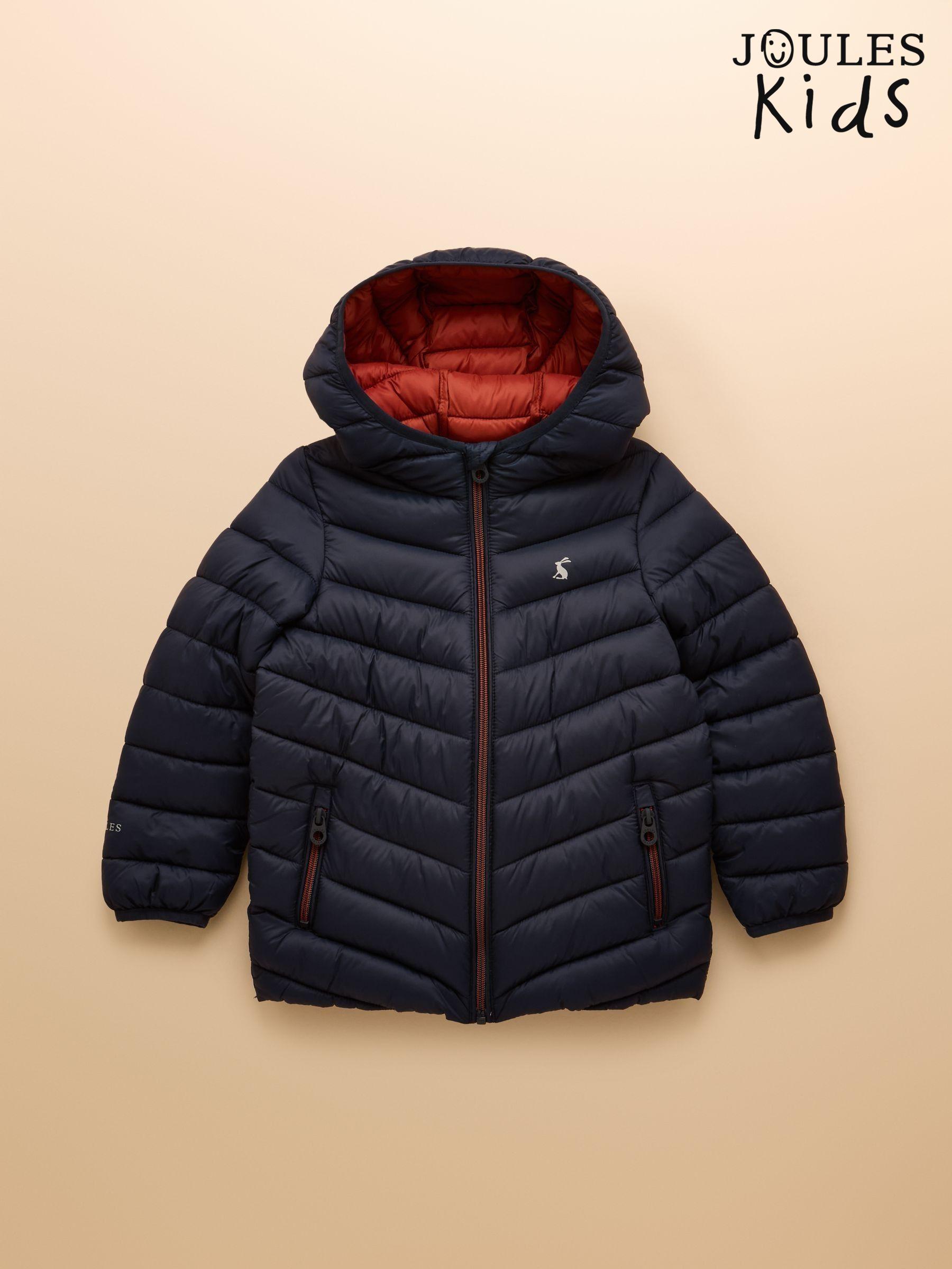 Kids' Cairn Navy Showerproof Padded Coat (F11492) | £29 - £35