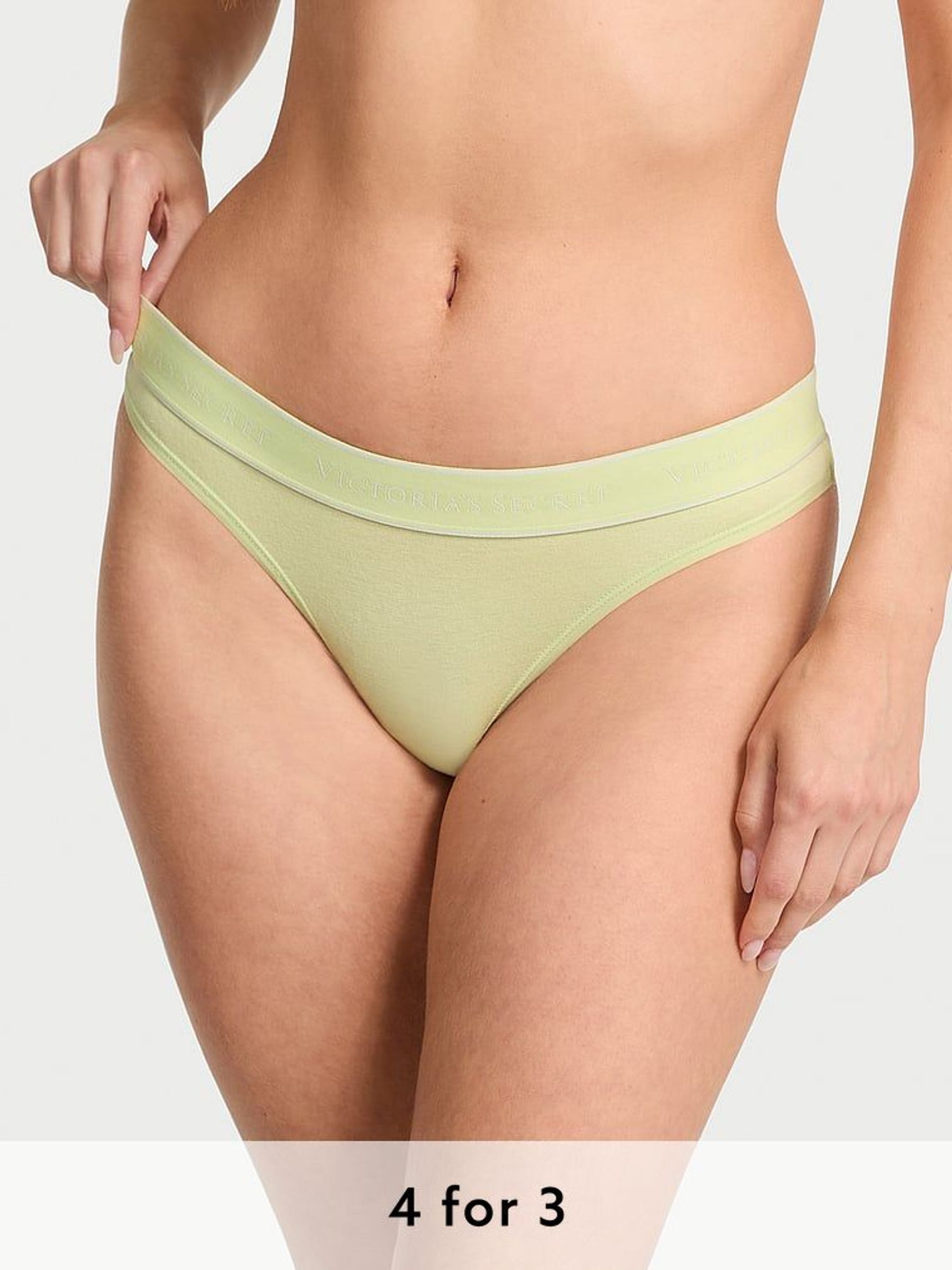 Reed Green Thong Knickers (F11547) | £9