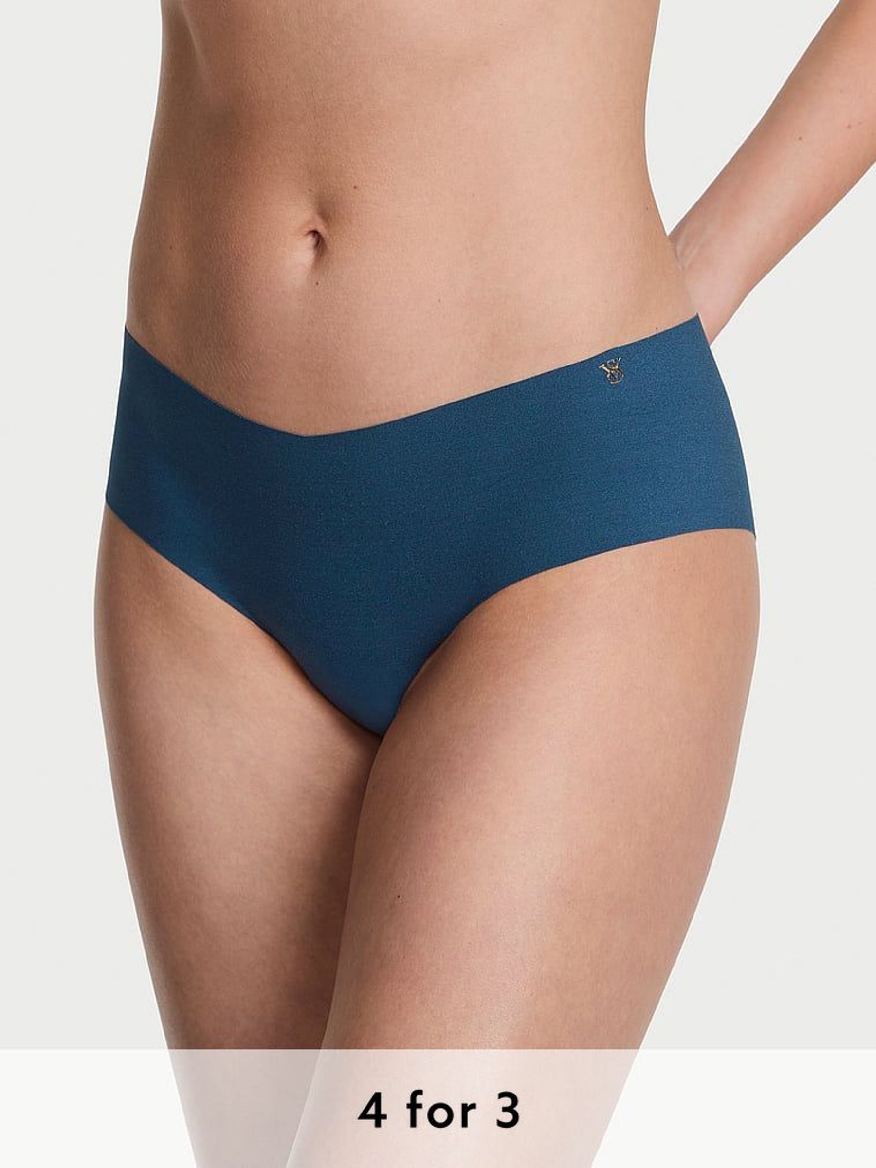 Midnight Sea Blue Cheeky Knickers (F15648) | £9