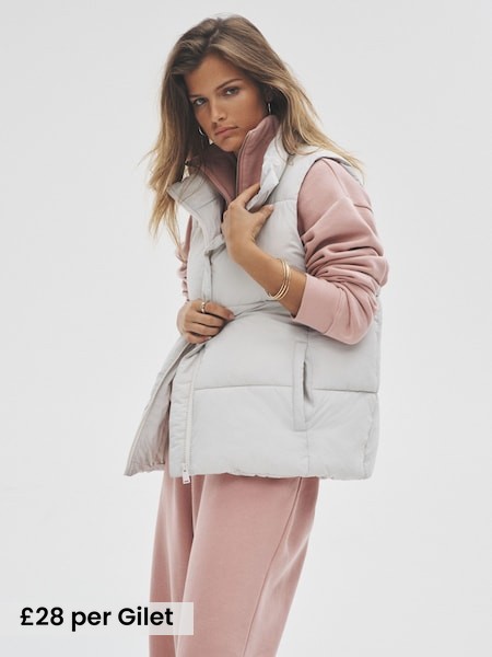 2 Pack Padded Gilets (F17744) | £56