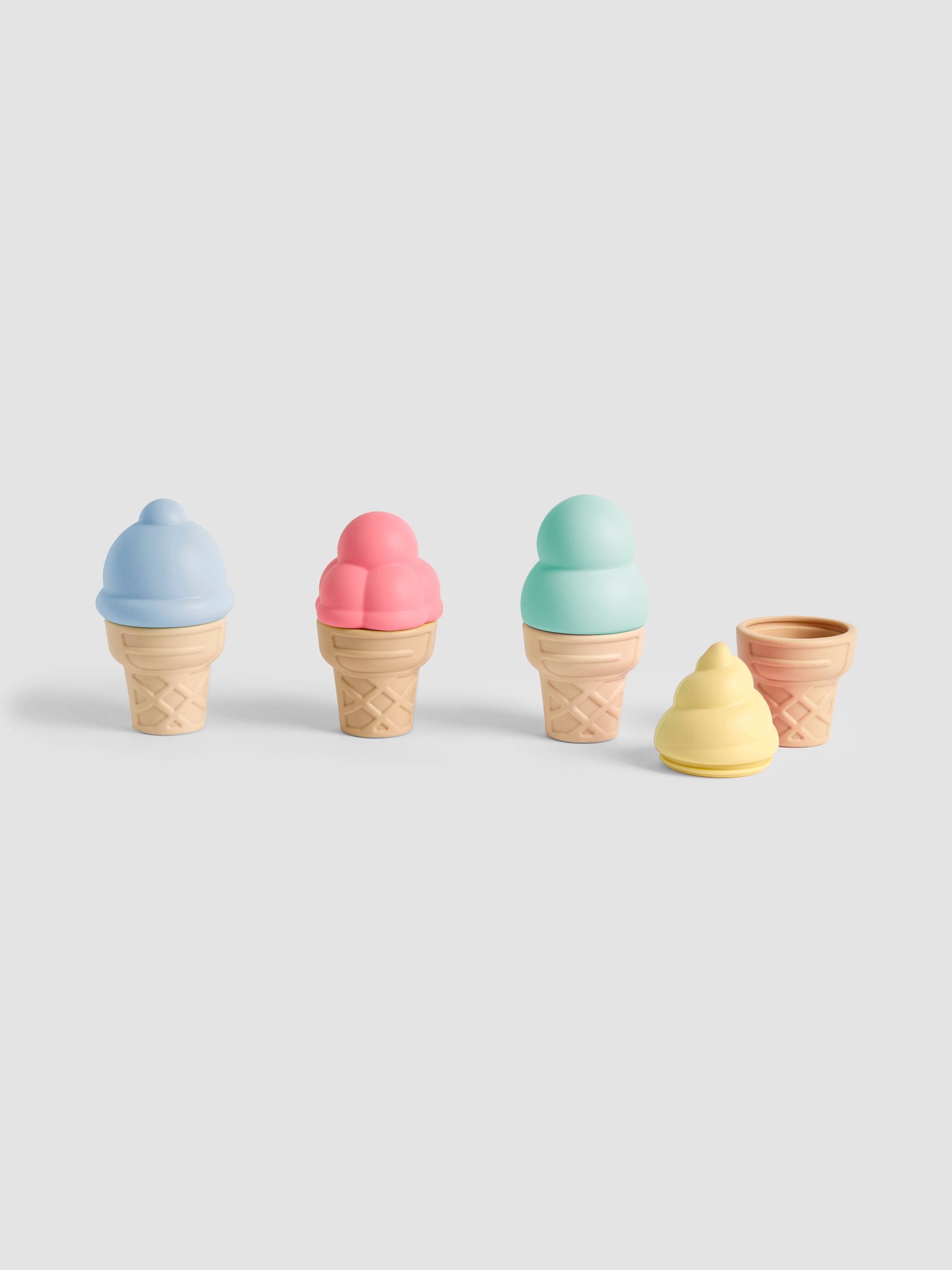 Silicone Ice Cream Bath Toys (F18045) | £14