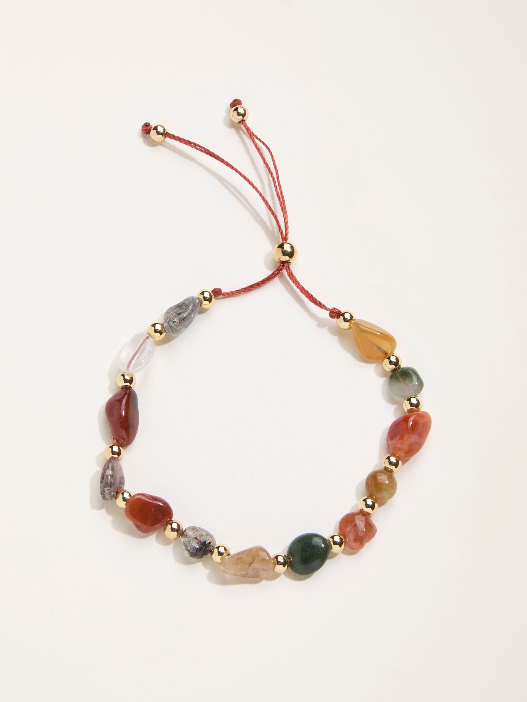 Multi Colour Bead Bracelet (F21662) | £12.50