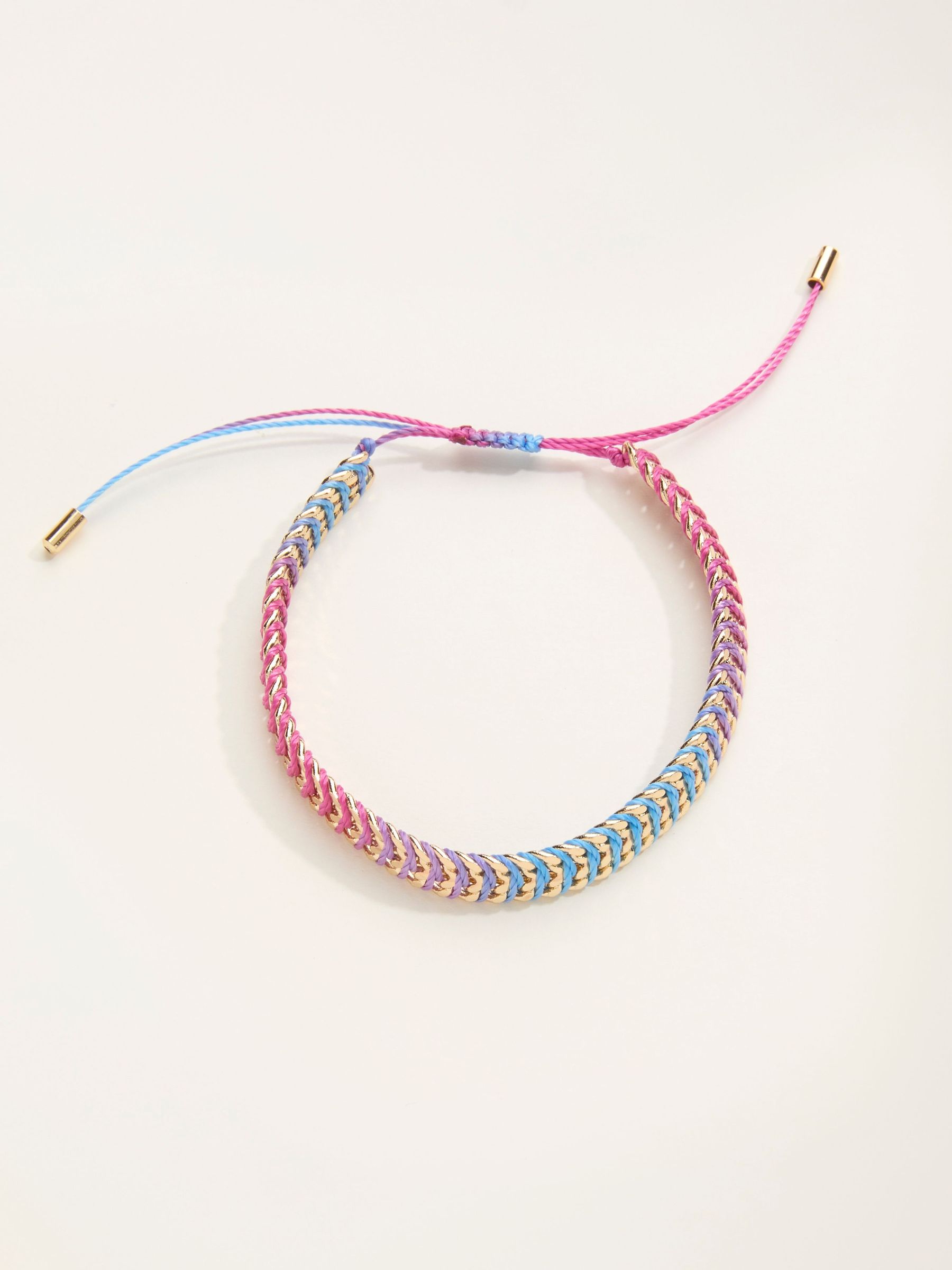 Blue Woven Bracelet (F21663) | £12.50