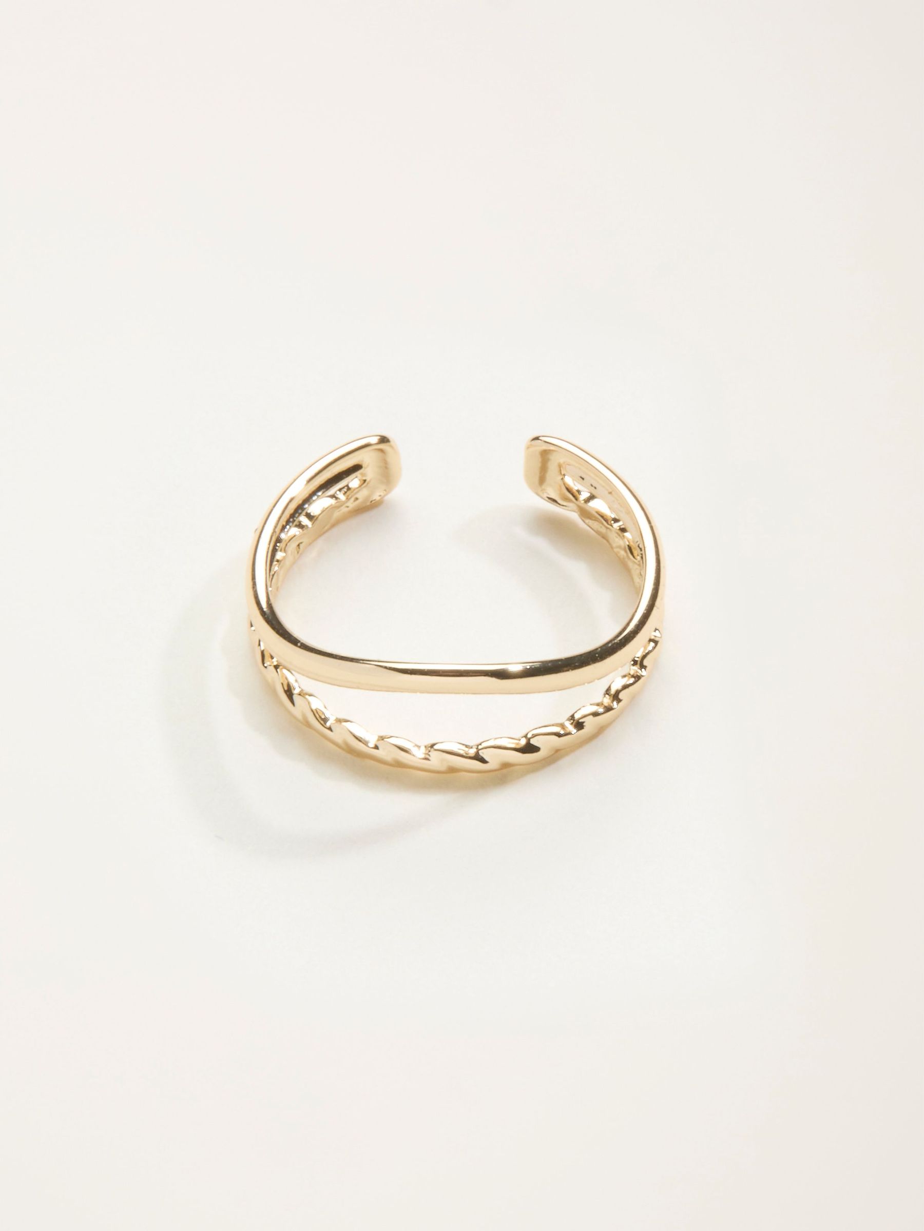 Gold Tone Stacked Ring (F21751) | £10.50