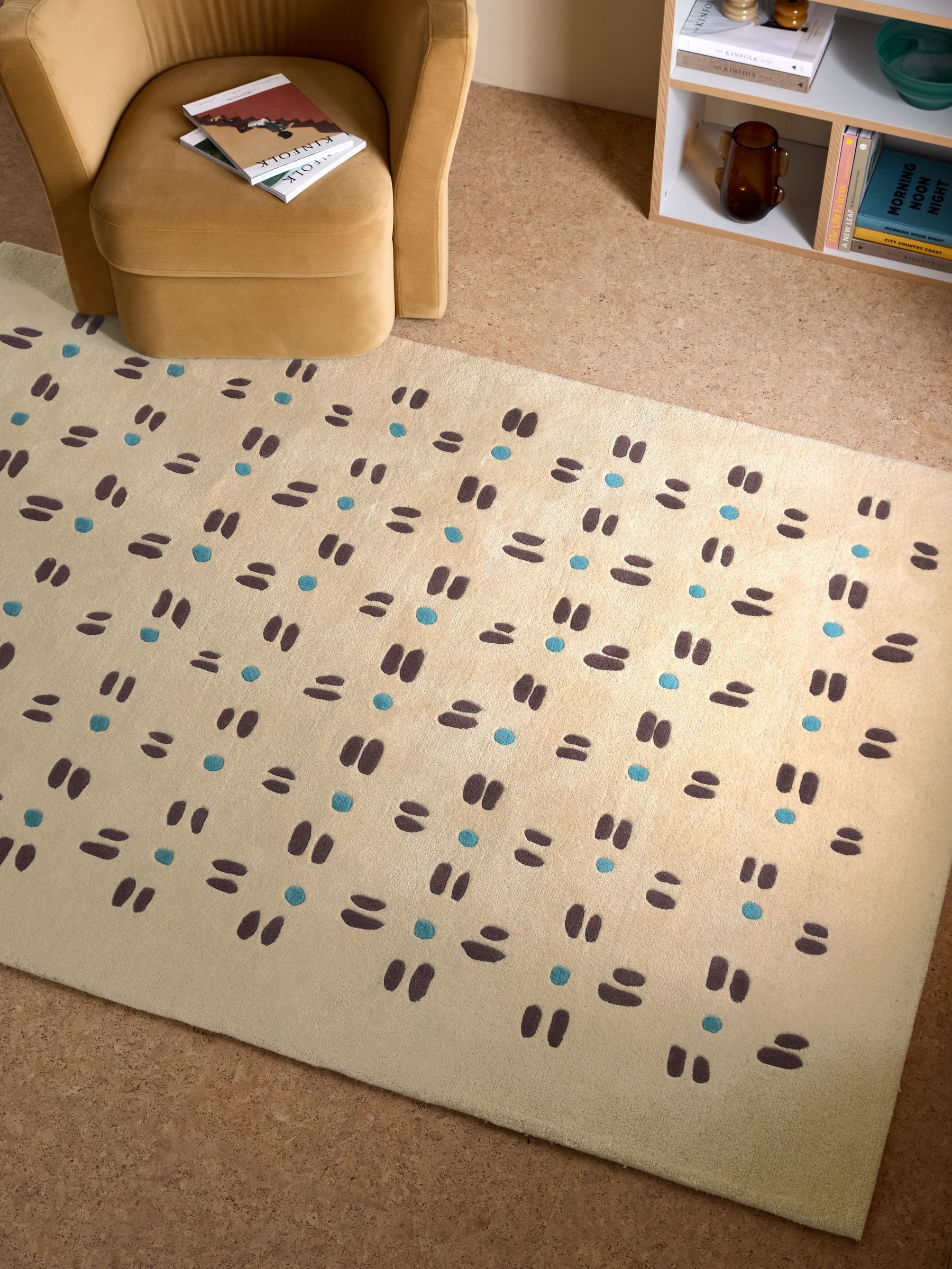 Timeo Wool Tufted Rug in Natural (F22114) | £90 - £360