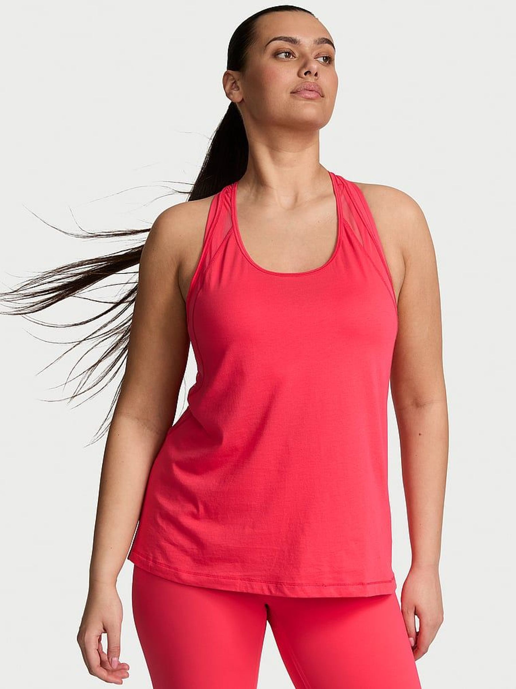 Pink Island Racerback Mesh Tank Top (F22389) | £29