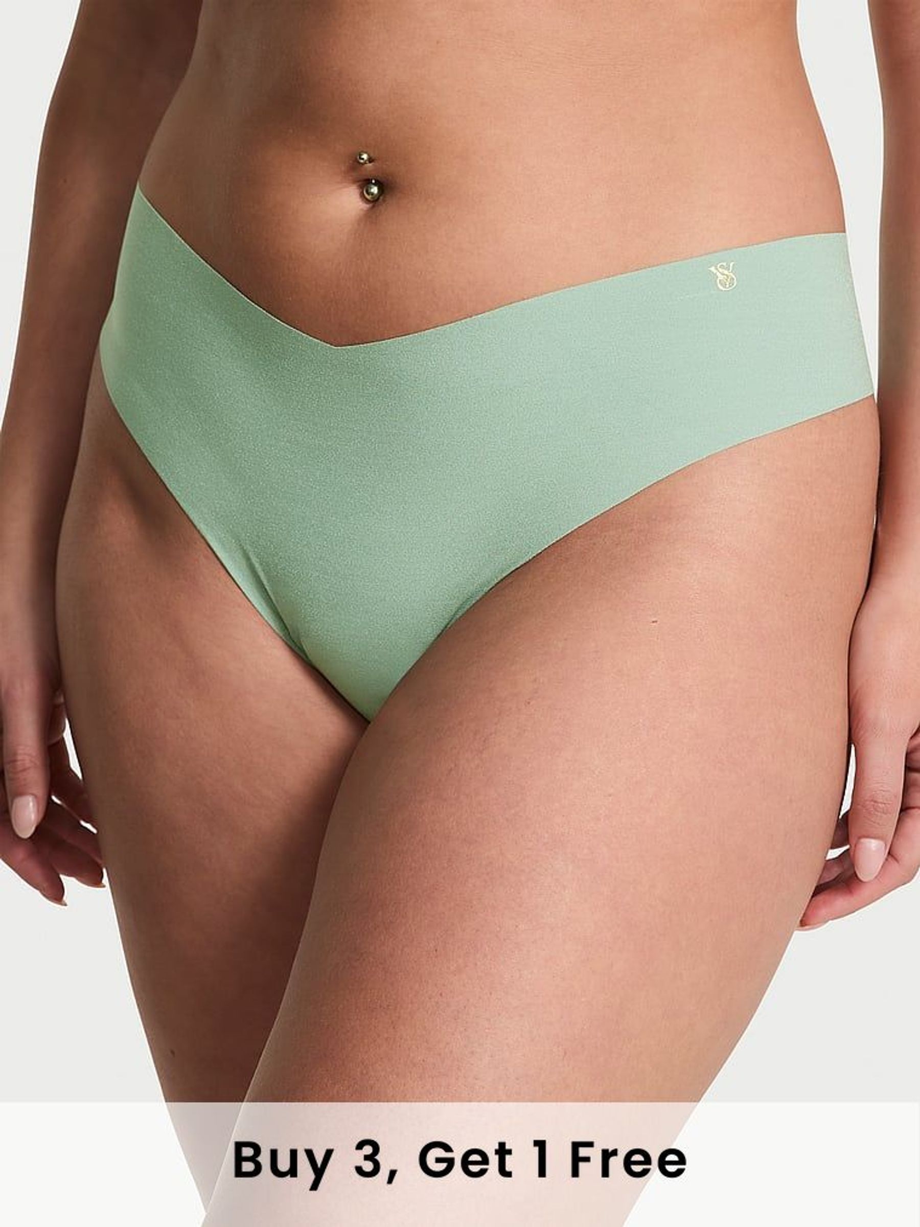 Seasalt Green Thong Knickers (F22491) | £9