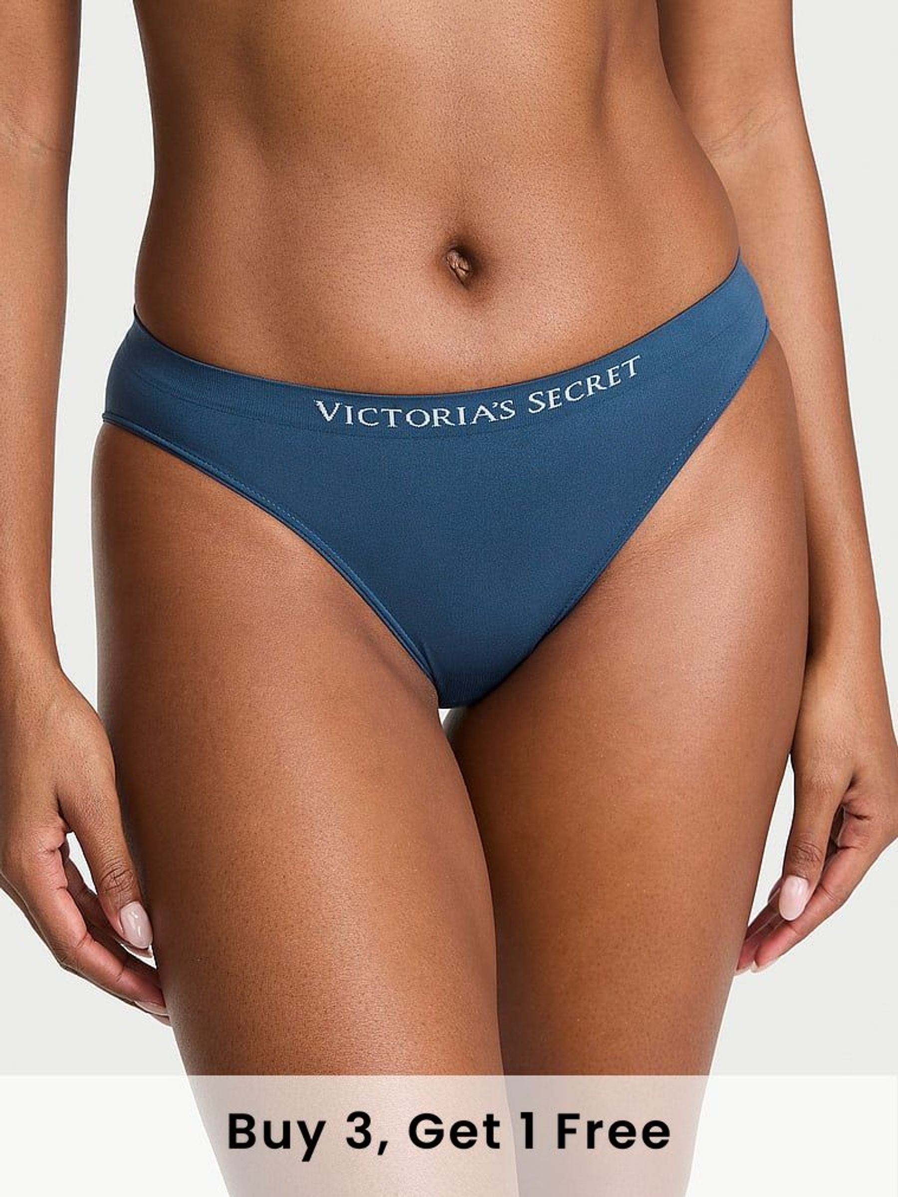 Midnight Sea Blue Bikini Knickers (F22505) | £9