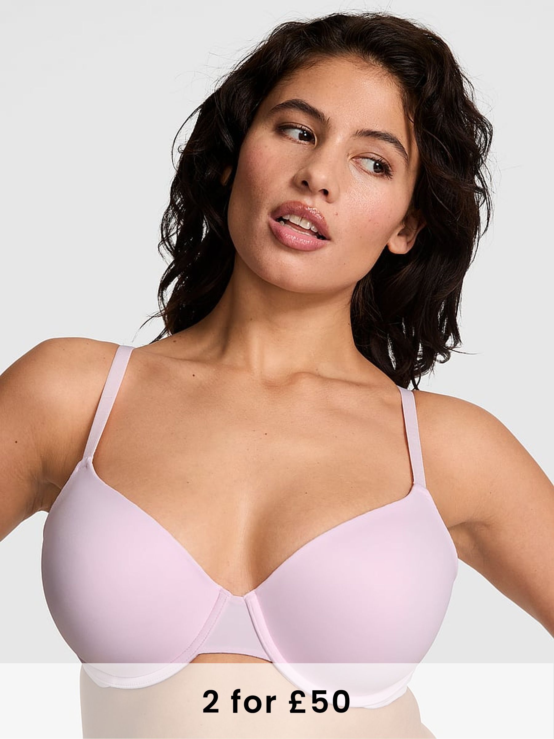 Pink Tulip T Shirt Bra (F22510) | £29