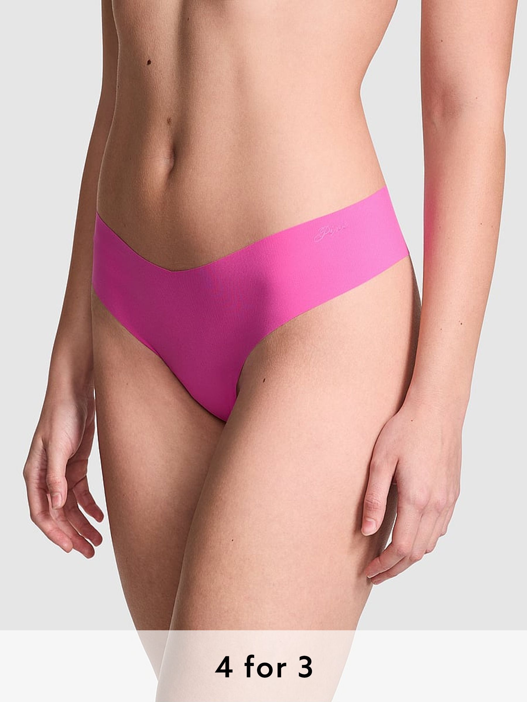 Pink Gossip Thong Knickers (F22519) | £9