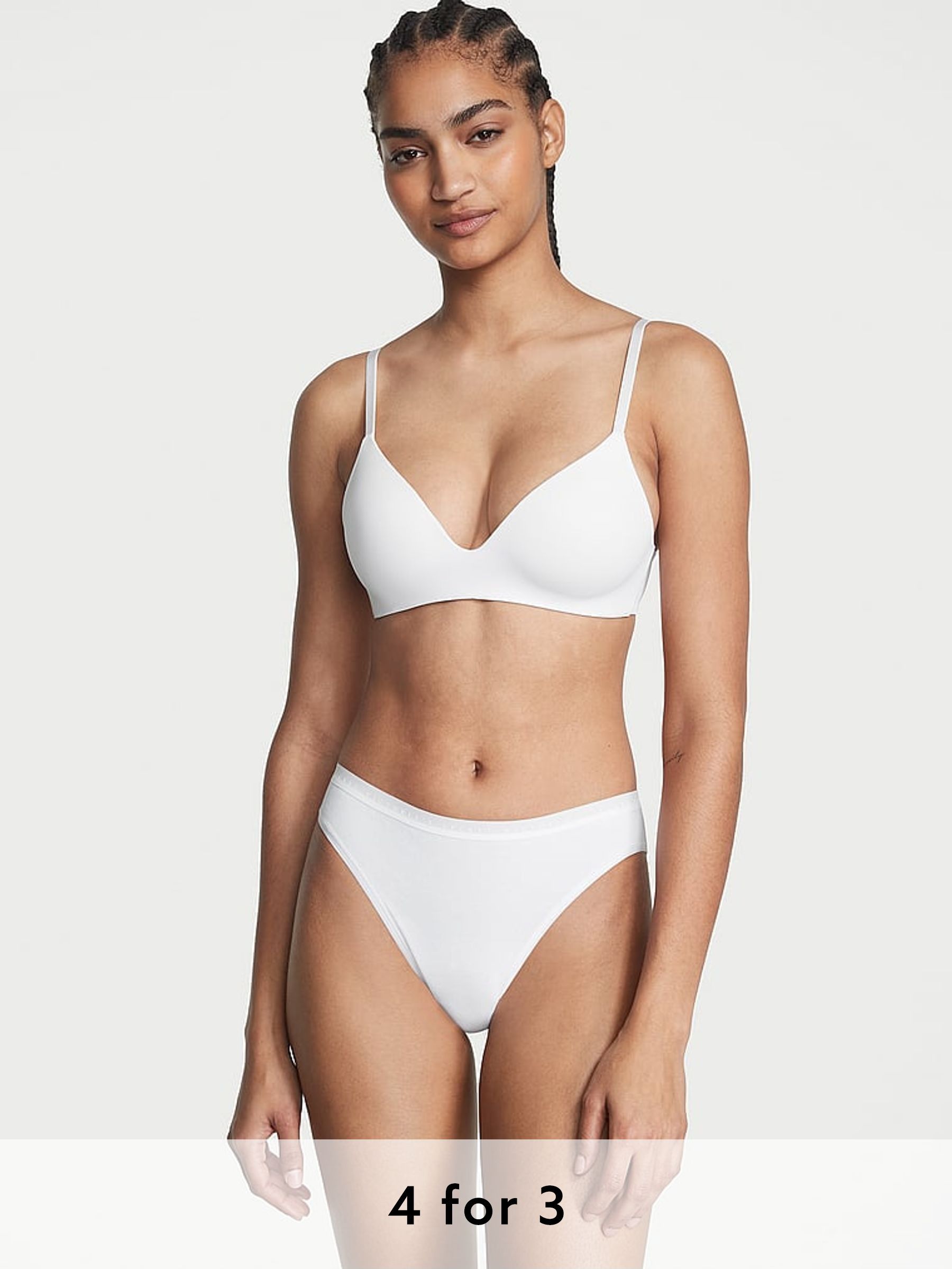 White Bikini Knickers (F22521) | £9