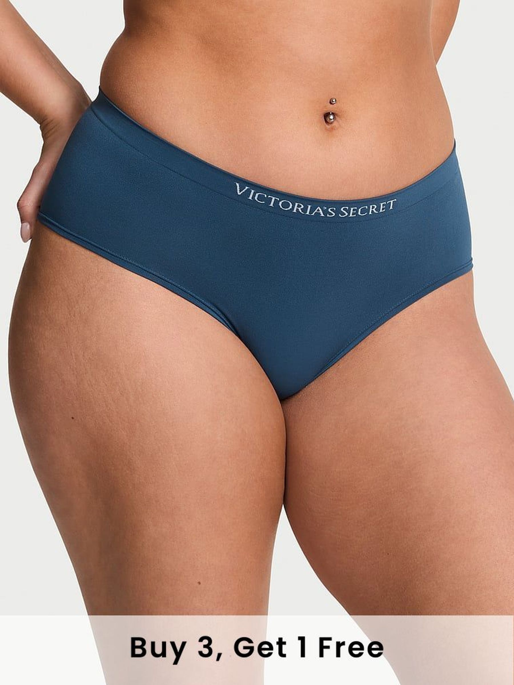 Midnight Sea Blue Hipster Knickers (F22534) | £9