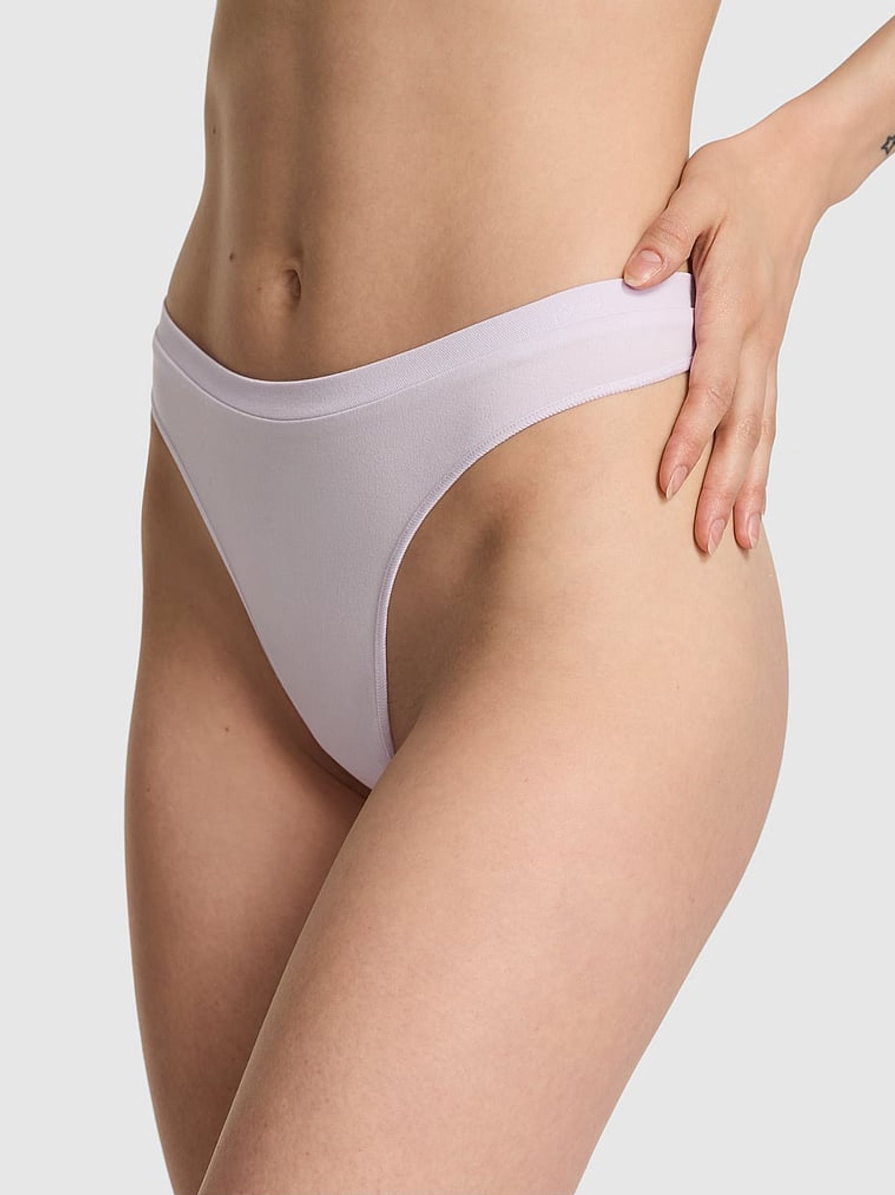 Purple Whisper Thong Knickers (F22545) | £9