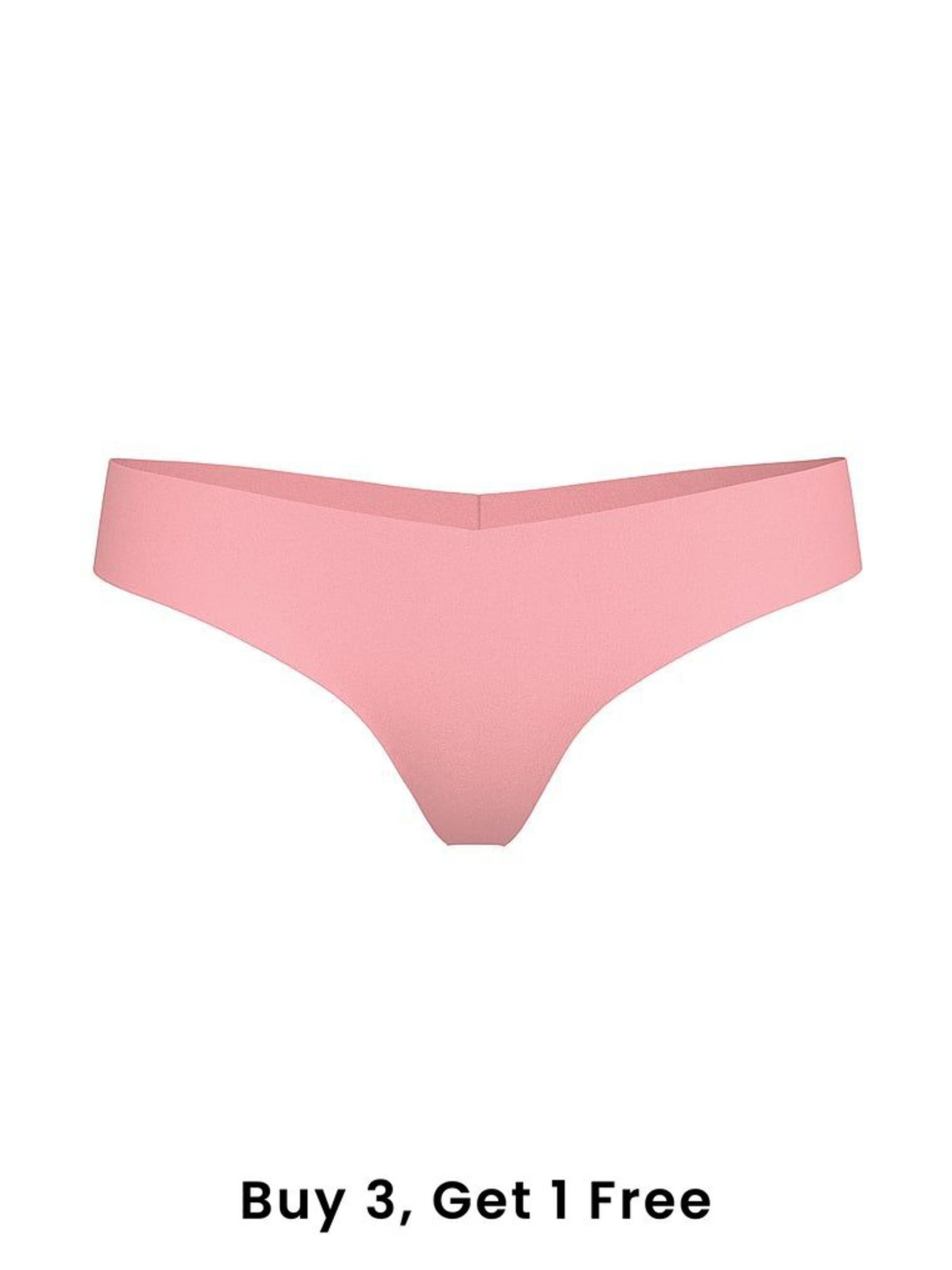 Lilac Pink Thong Knickers (F22557) | £9