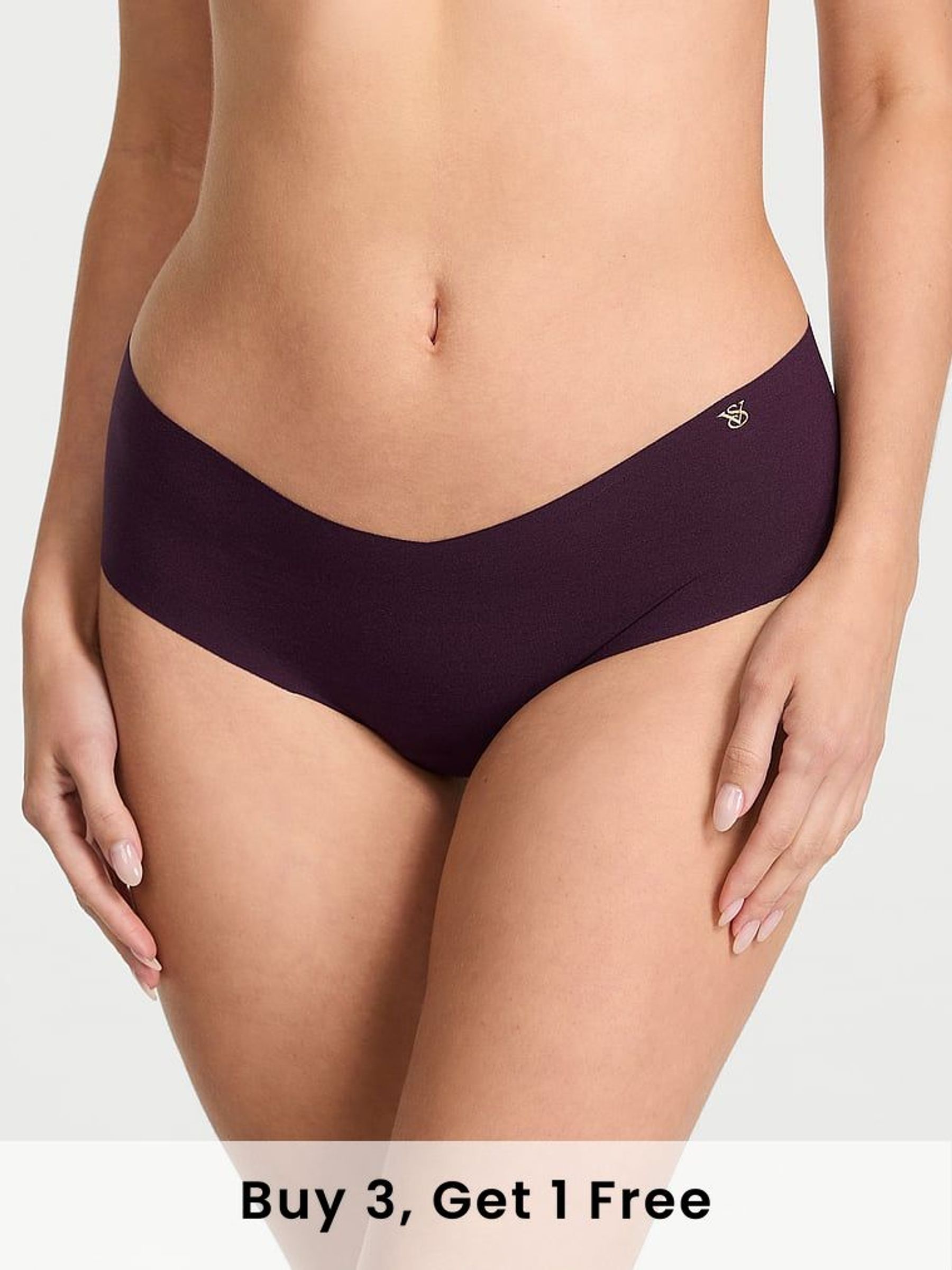 Winter Wine Red Cheeky Knickers (F22567) | £9