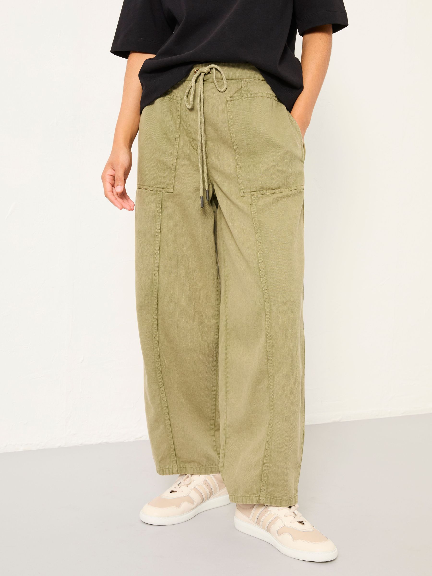 Alve Khaki Green Cargo Joggers (F22791) | £55