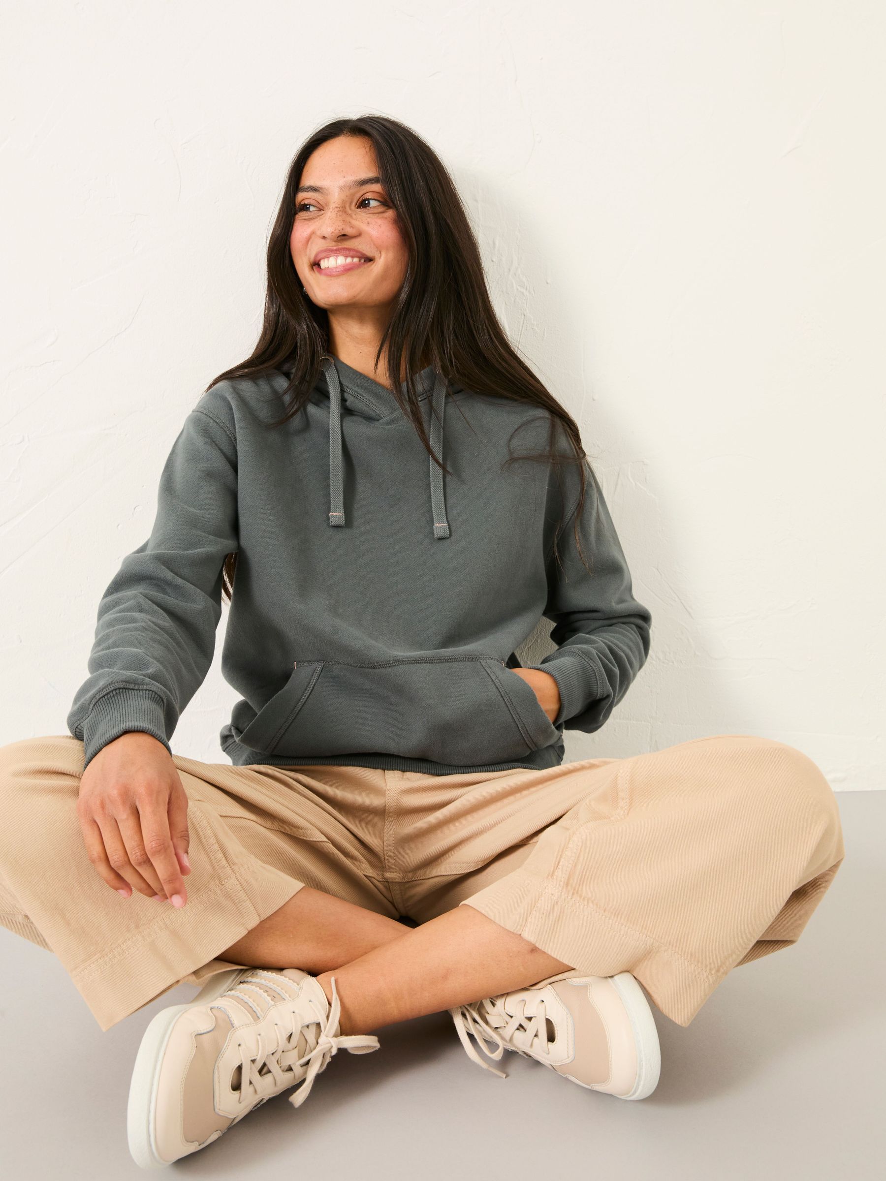Izzy Graphite Grey Overhead Hoodie (F22970) | £46