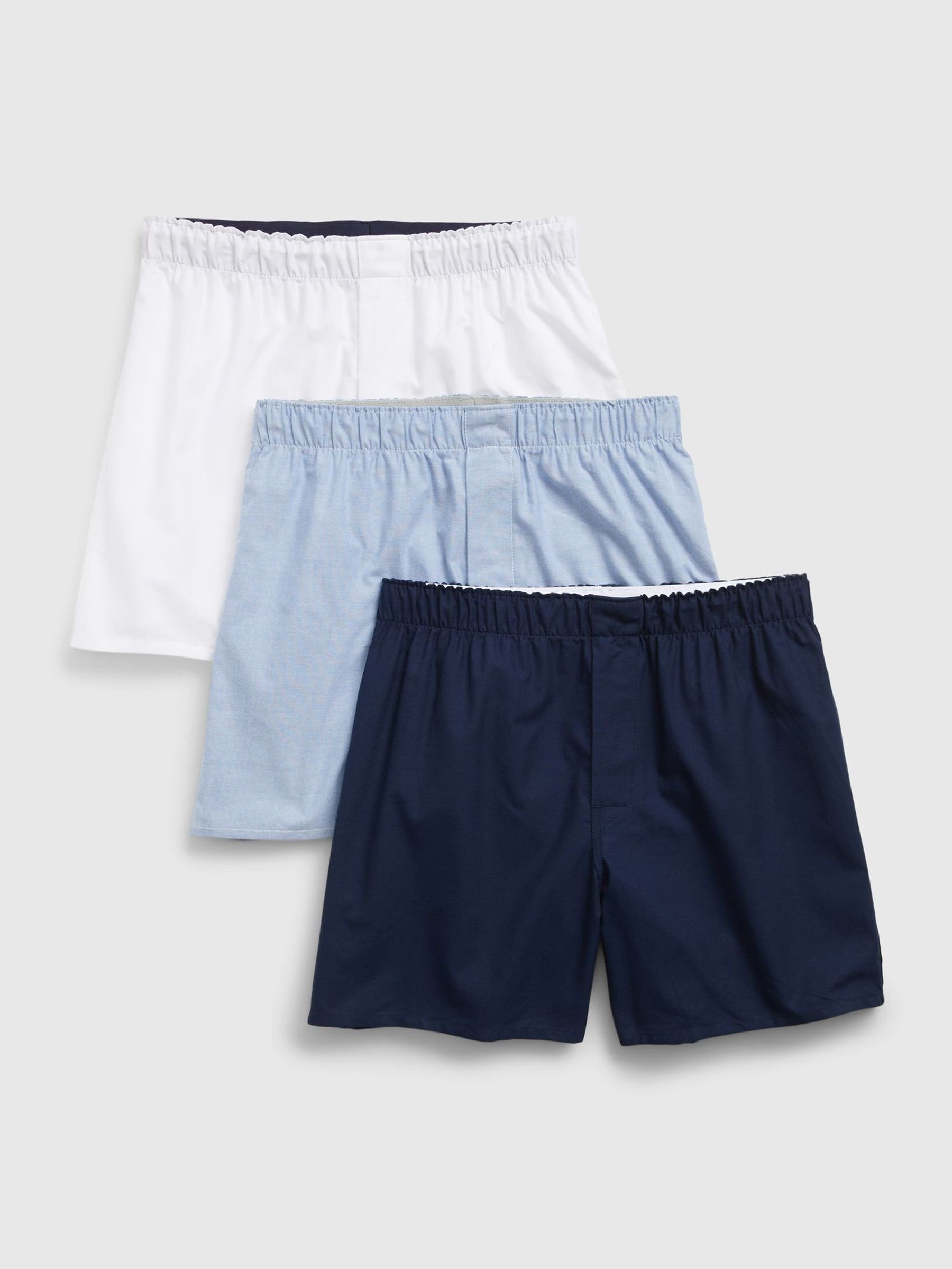 Navy/Blue Boxers (3-Pack) (F25513) | £30