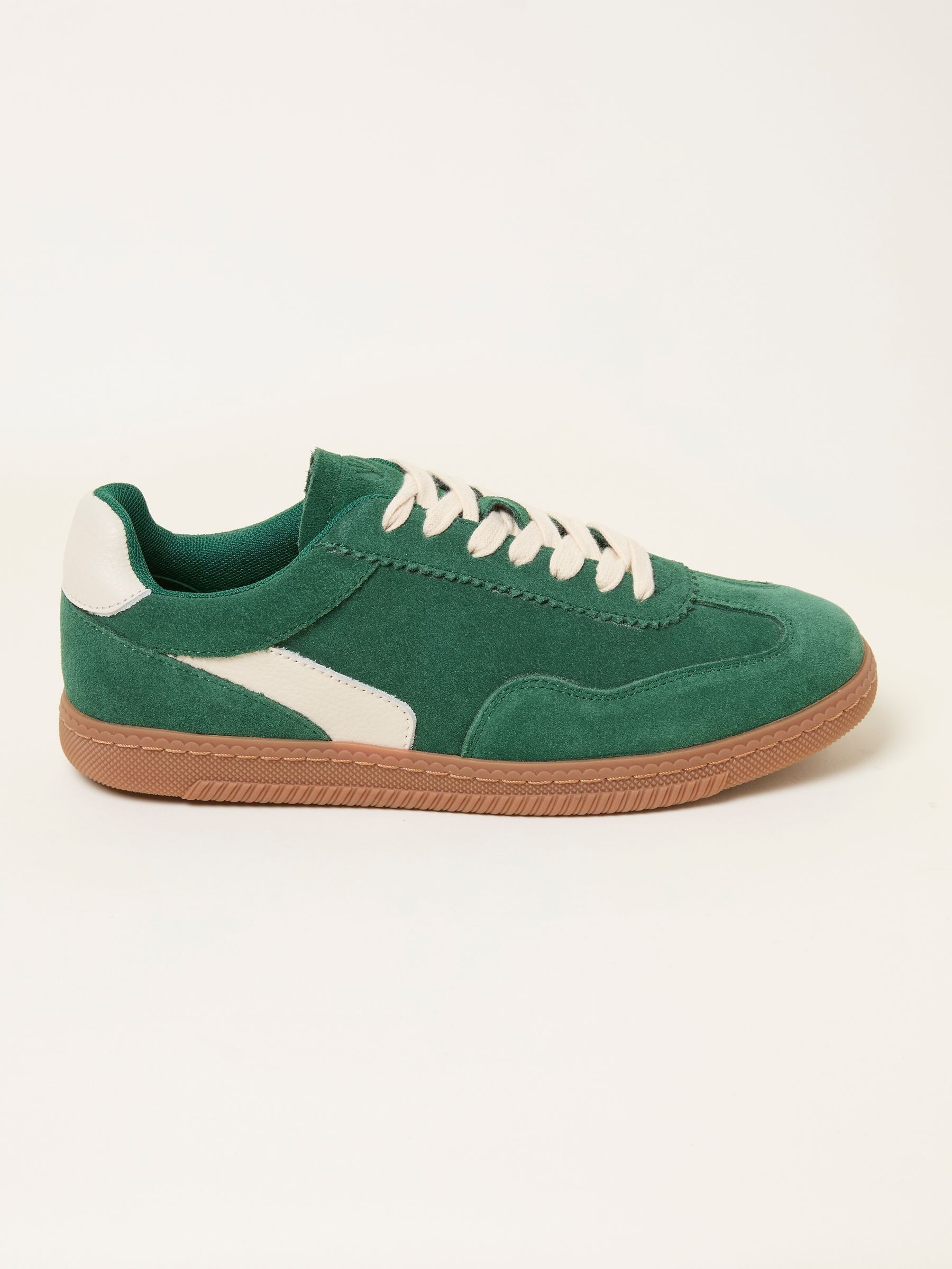 Fia Dark Green Retro Trainer (F28527) | £59