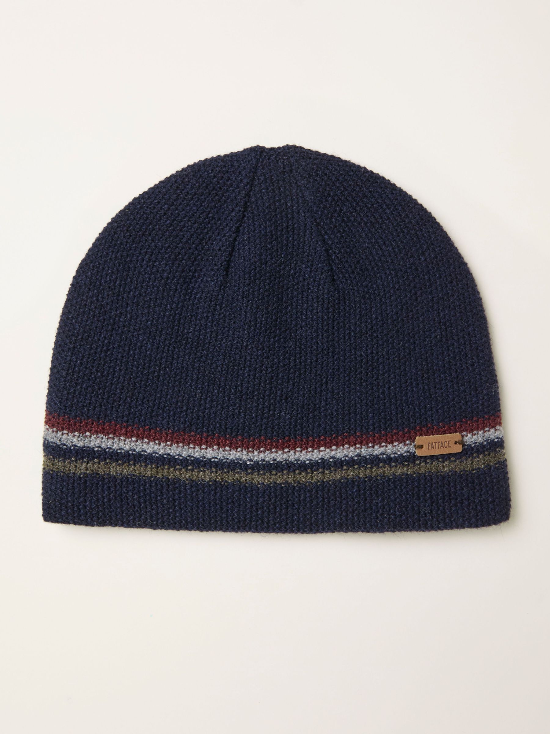 Luca Blue Waffle Beanie (F31872) | £25
