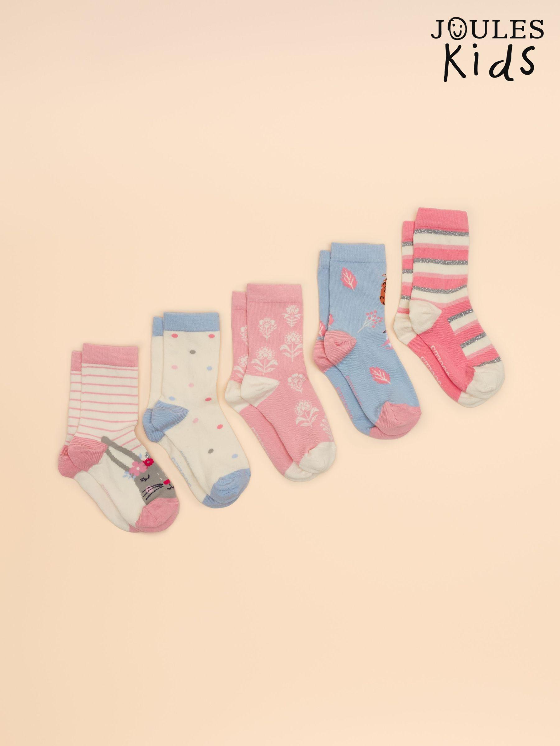 Neat Feet Multi 5 Pack Socks (F32276) | £16.95