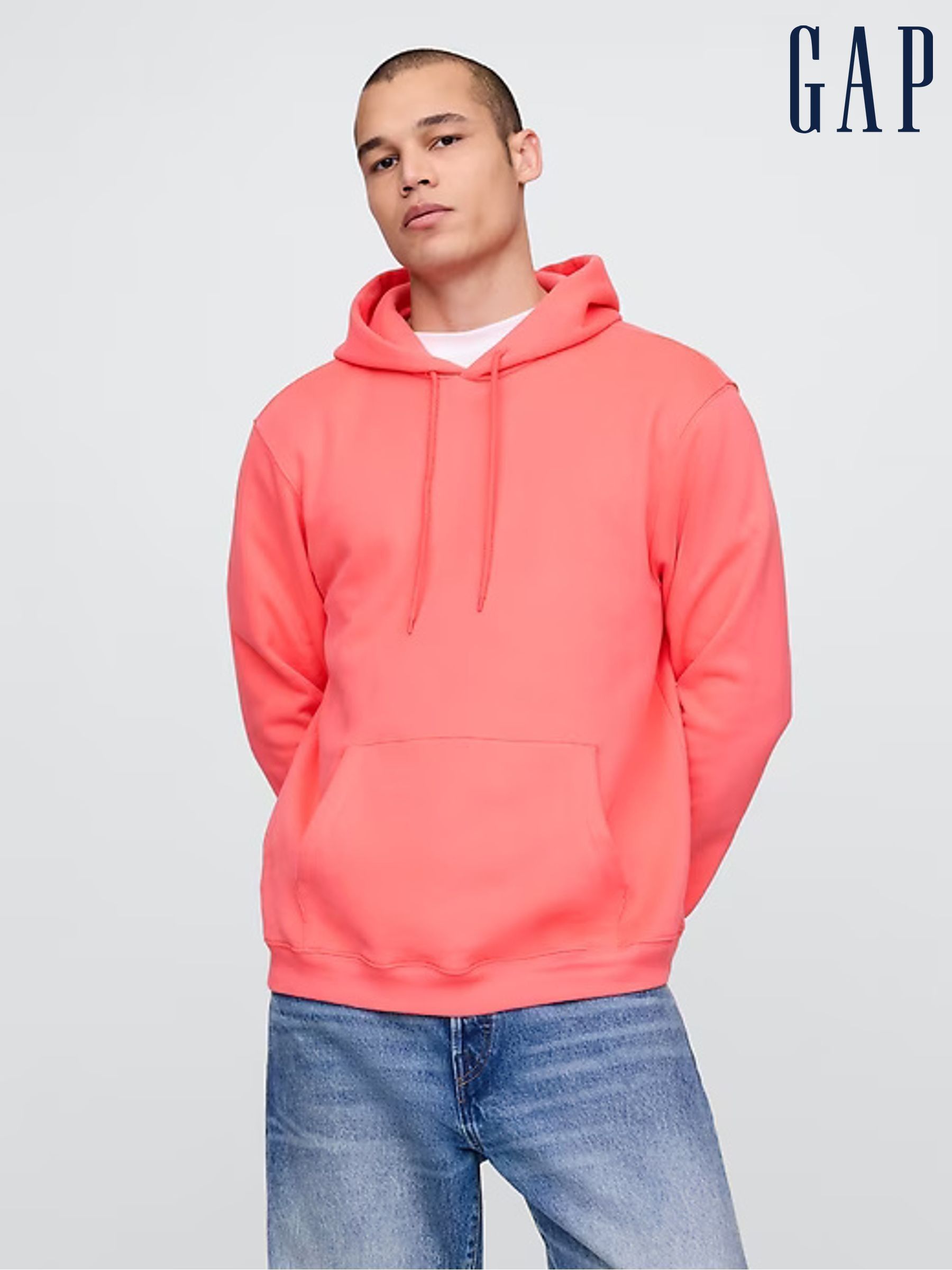 Red Vintage Soft Hoodie (F35988) | £35