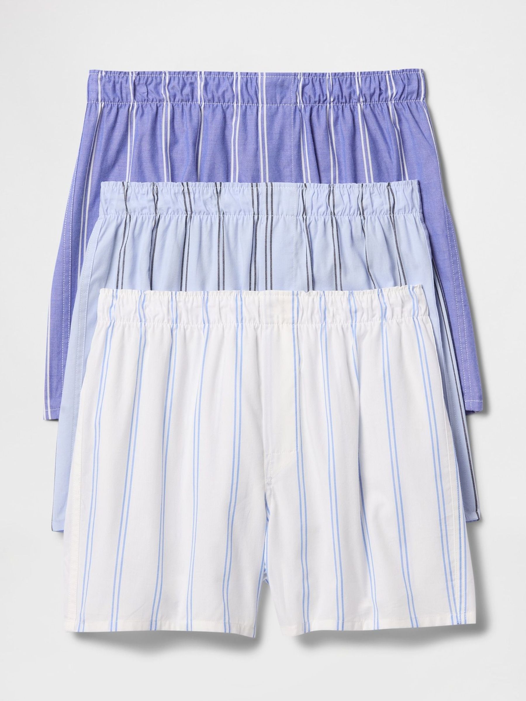 White/Blue Boxers 3-Pack (F36074) | £30