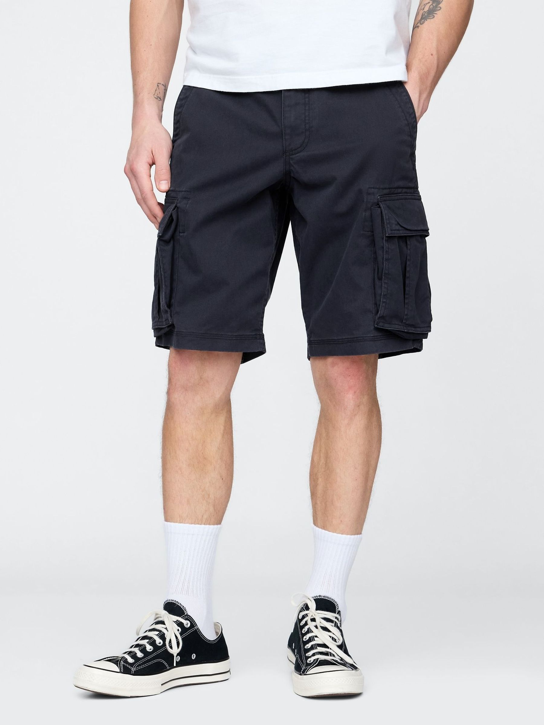 Navy/Blue 11" Cargo Shorts (F36086) | £40
