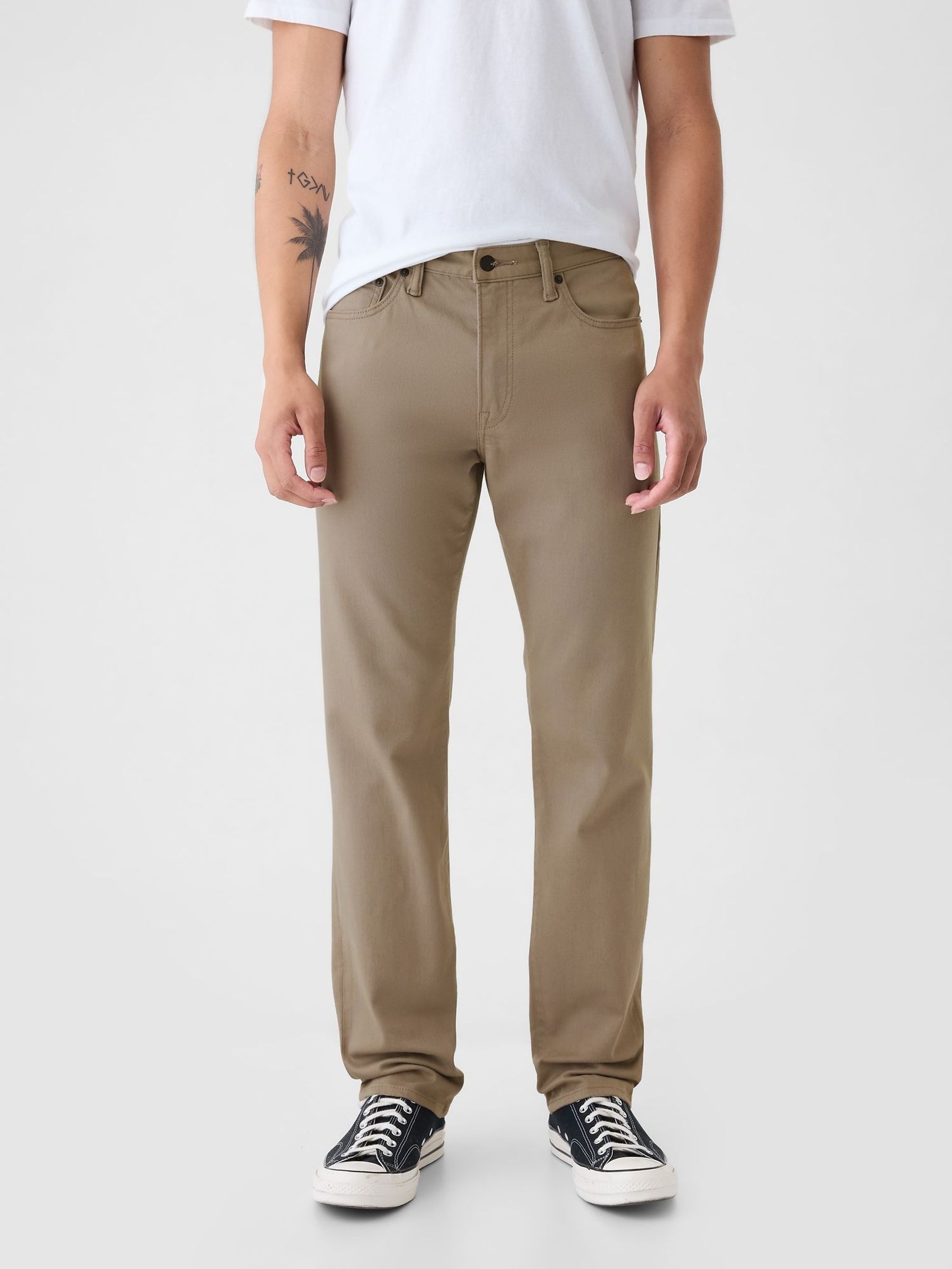 Beige City Jeans in Straight Fit (F36521) | £50