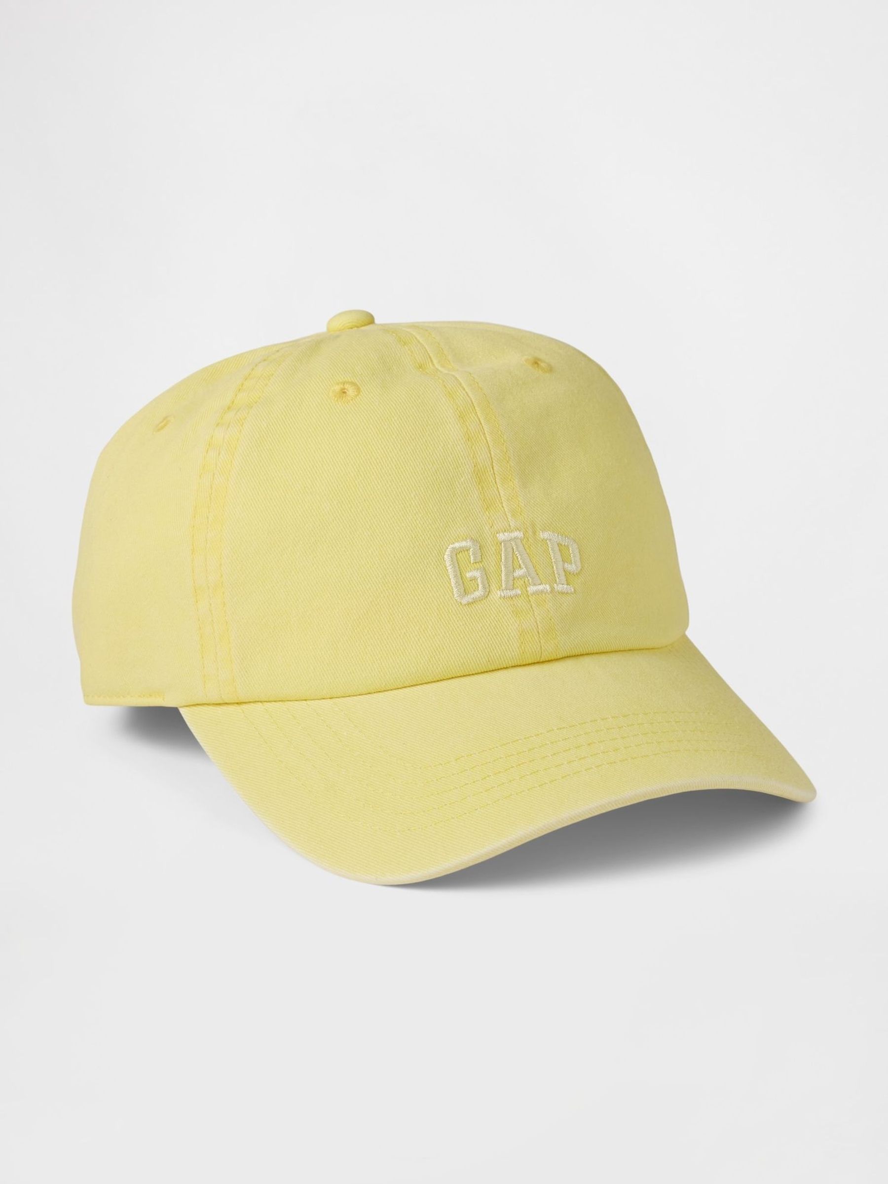 Yellow Adult Logo Baseball Hat (F36542) | £15