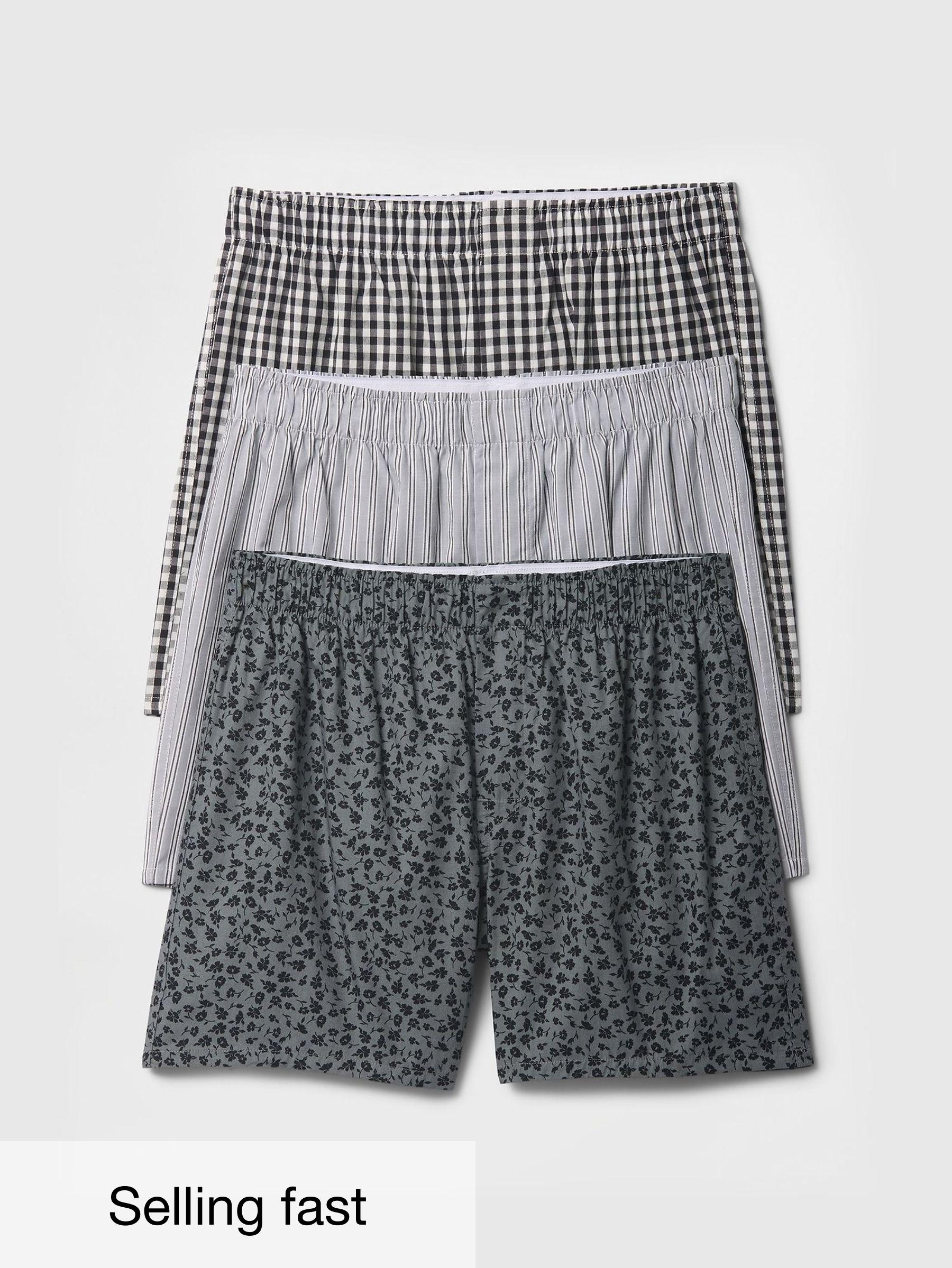 Grey 4" Boxers 3 Pack (F36546) | £25