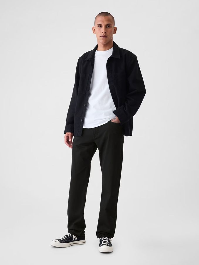 Black Everyday Straight Fit Jeans (F36549) | £50