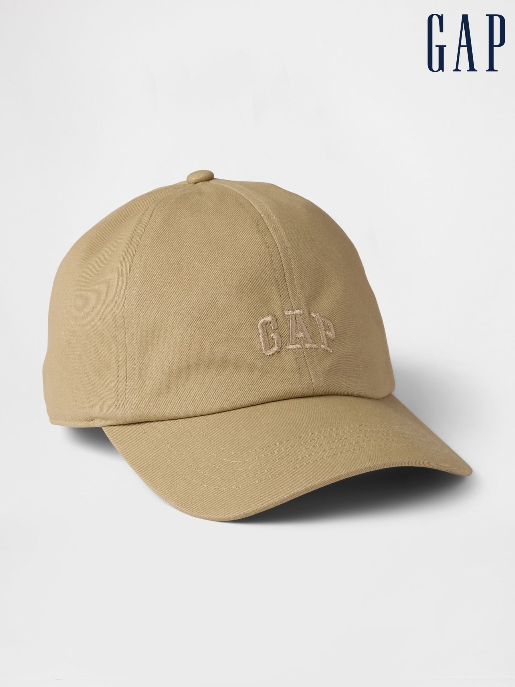 Brown Adult Logo Baseball Hat (F36553) | £15