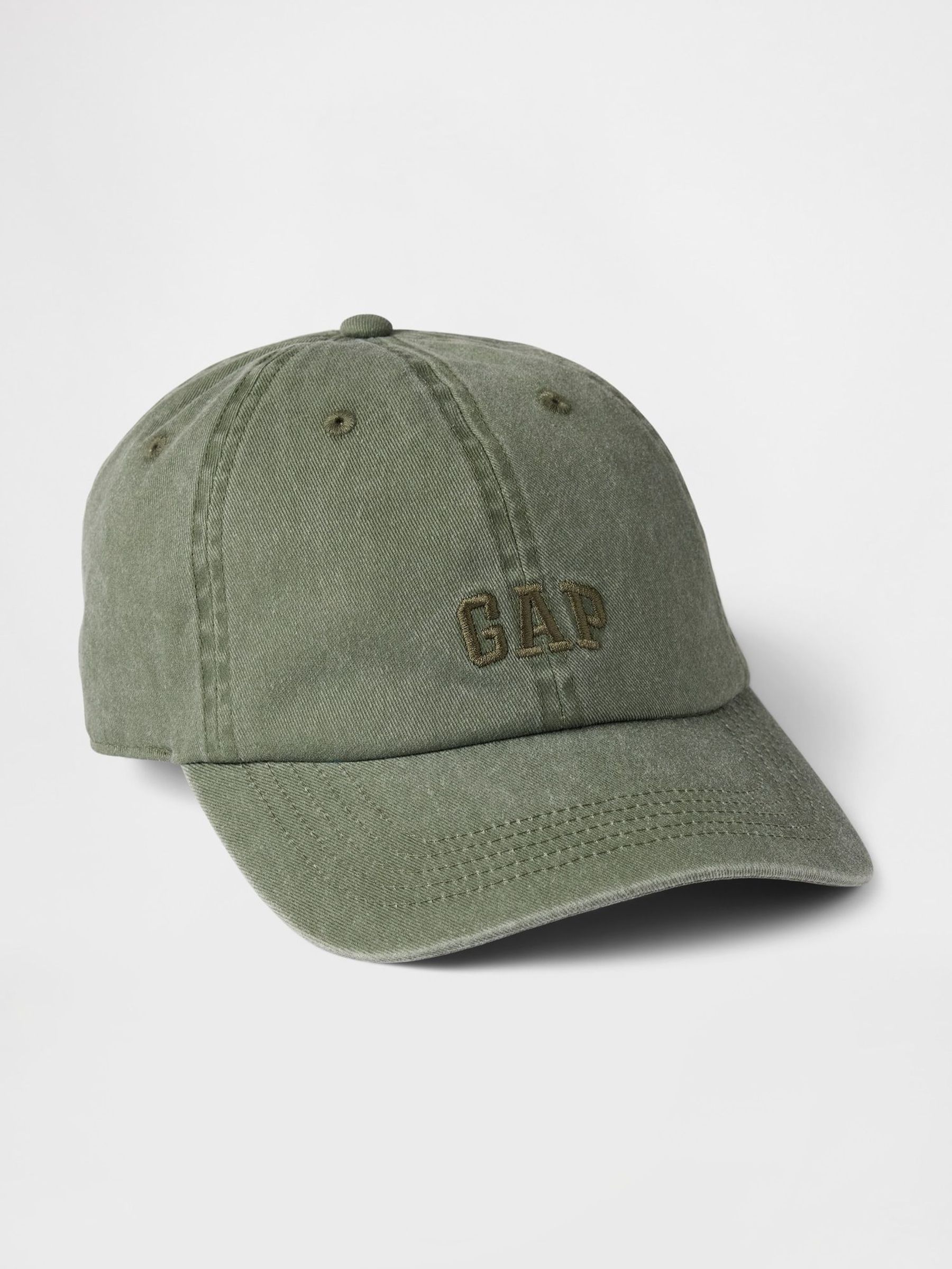 Green Adult Logo Baseball Hat (F36591) | £15