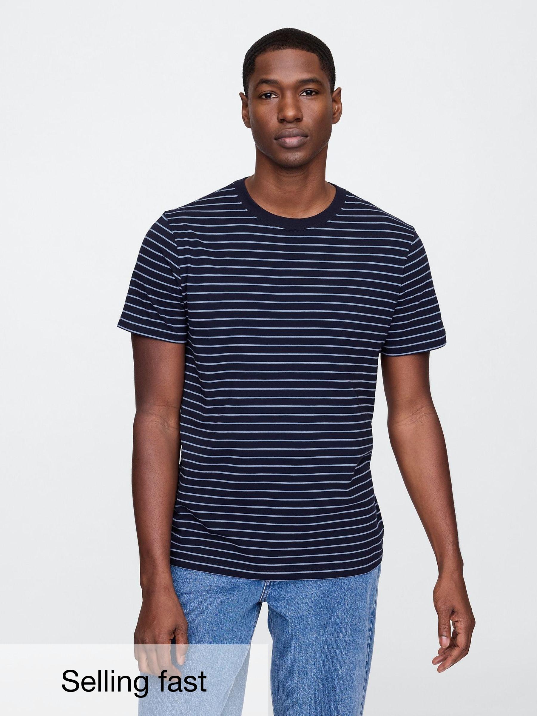 Blue Stripe Everyday T-Shirt (F36600) | £14