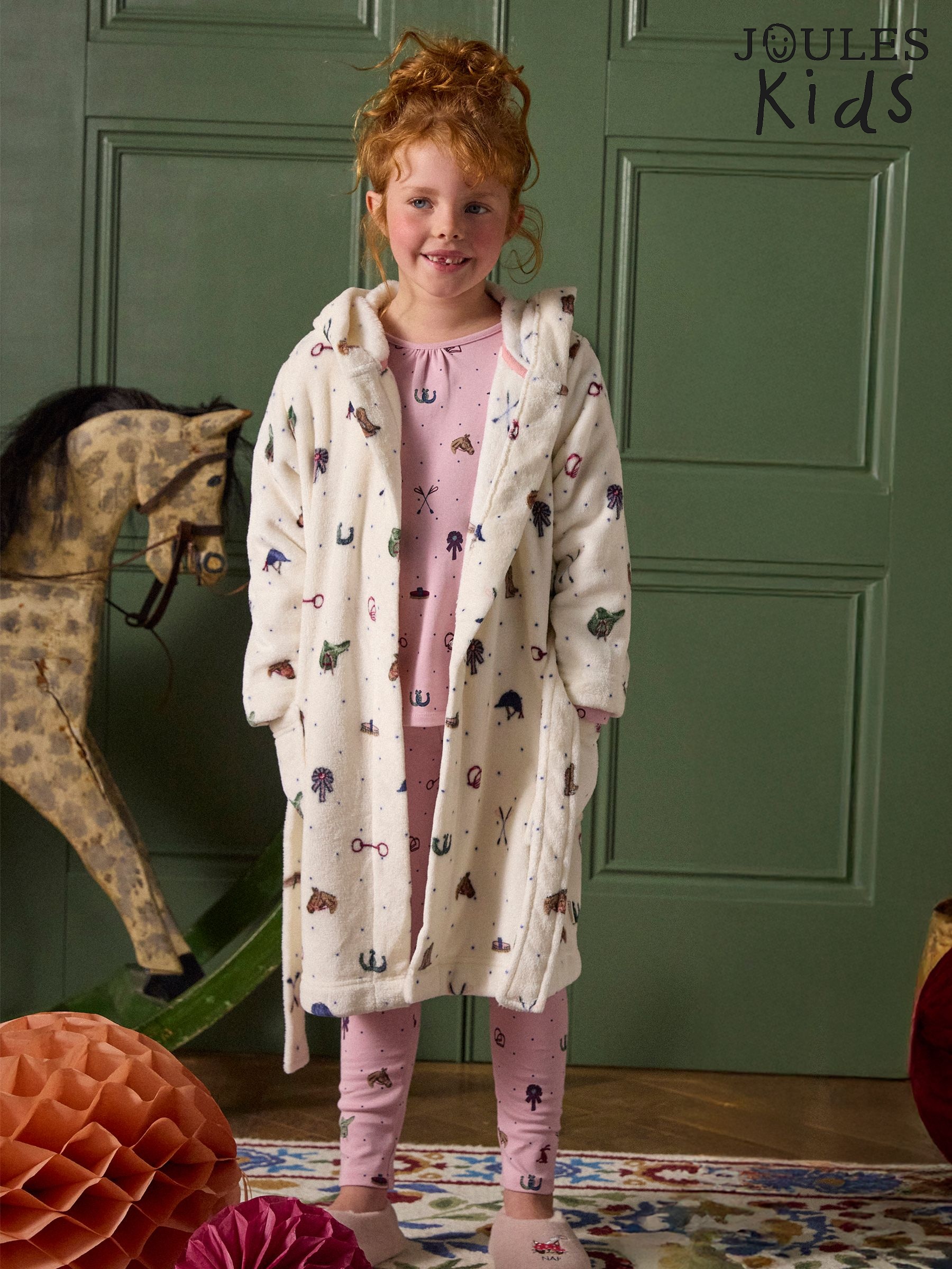 Girls' Snug Cream Dressing Gown (F40184) | £26 - £29
