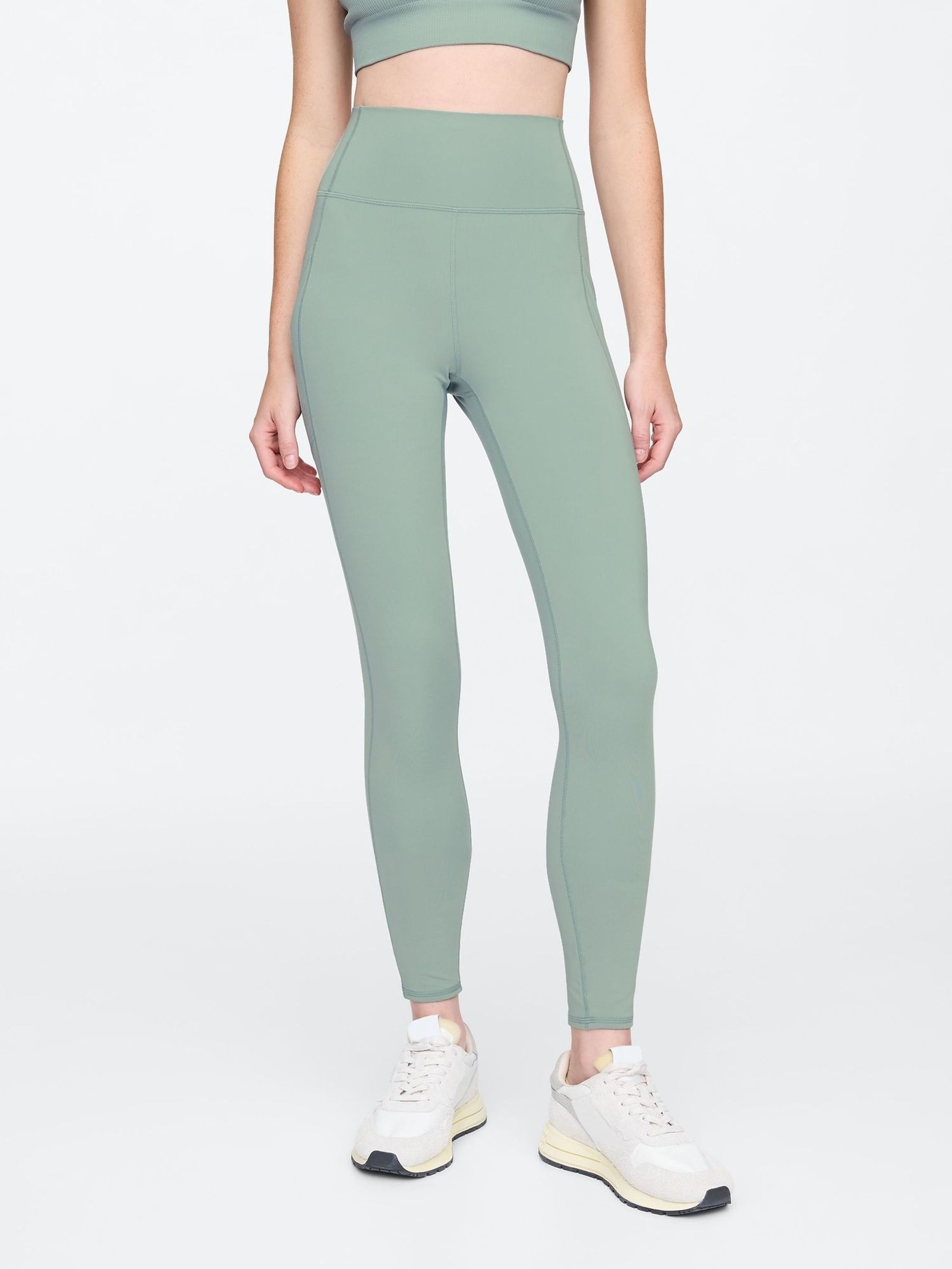 Green Sky High Studio Full-Length Leggings (F41644) | £35