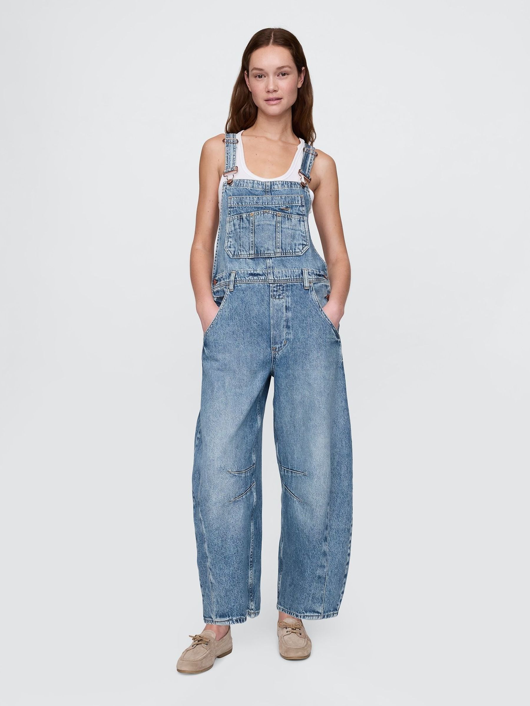 Blue Horseshoe Dungarees (F41730) | £85