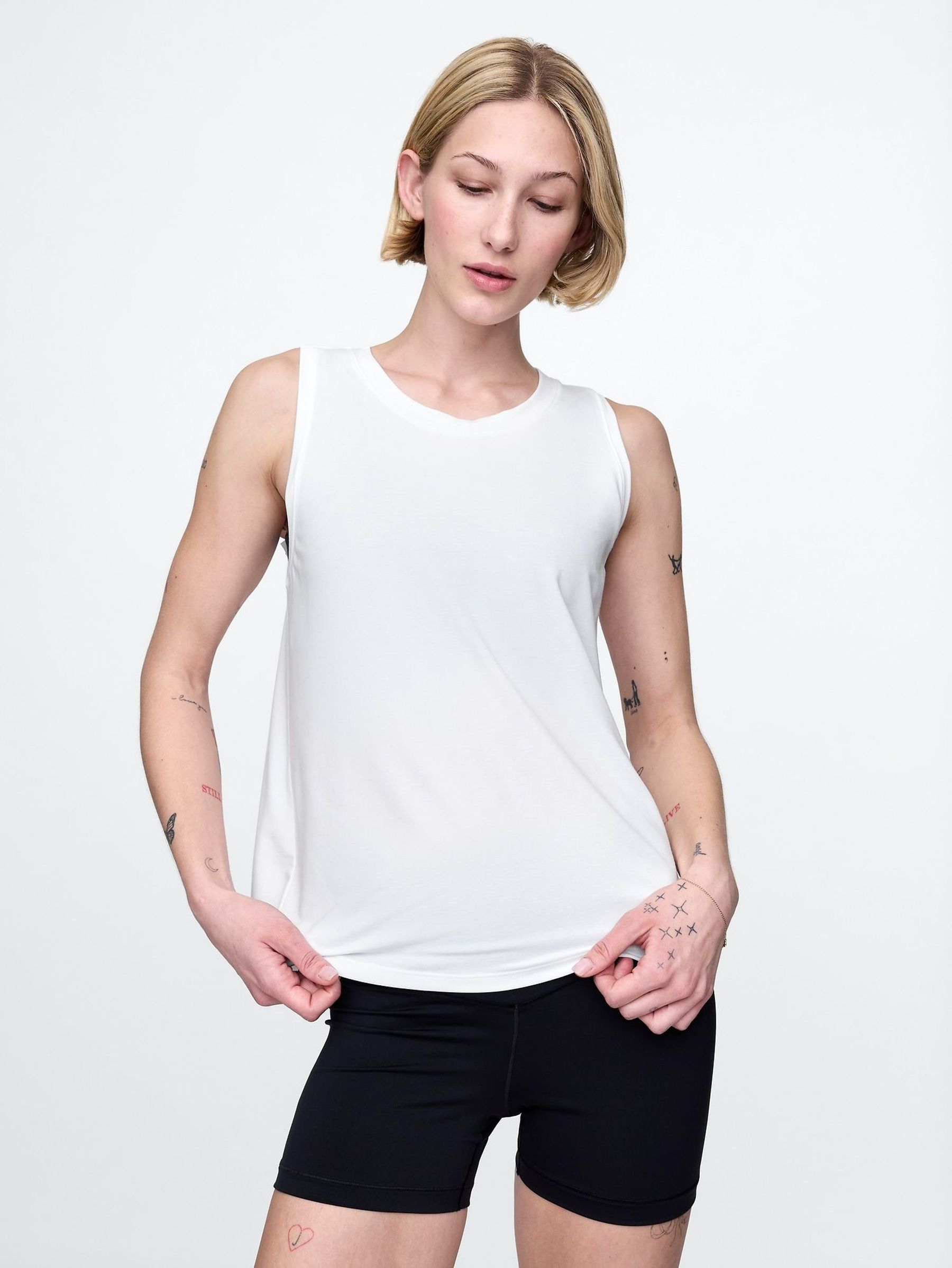 White Breathe Vest (F42016) | £20
