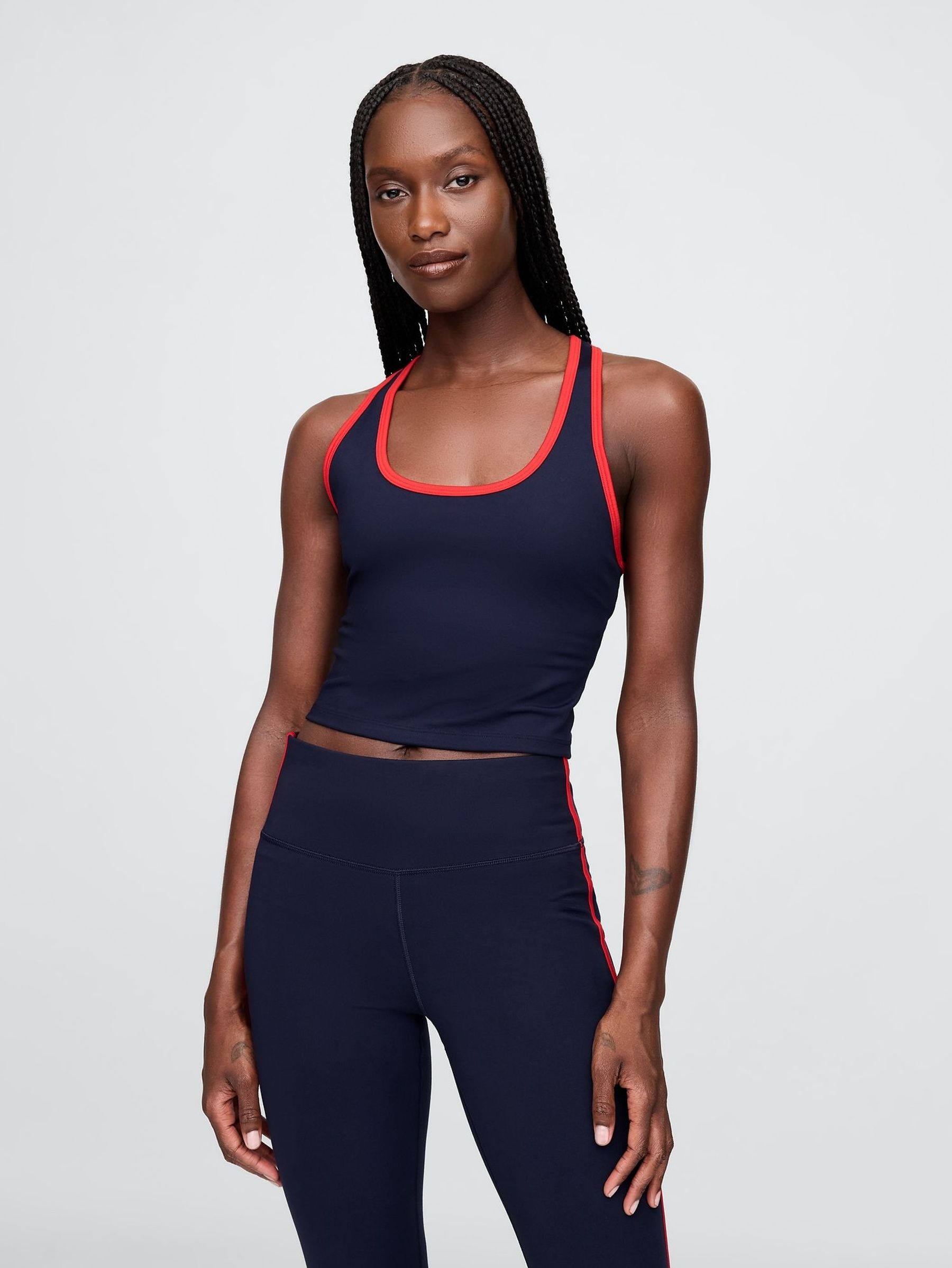 Navy/Red Power Racerback Brami (F42054) | £25