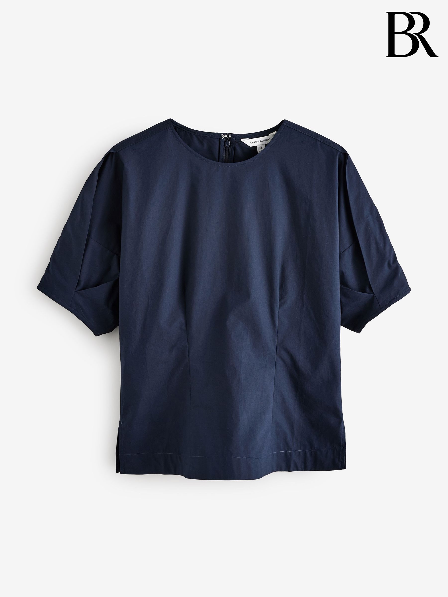 Banana Republic Blue Round Neck Blouse Top (F42367) | £75