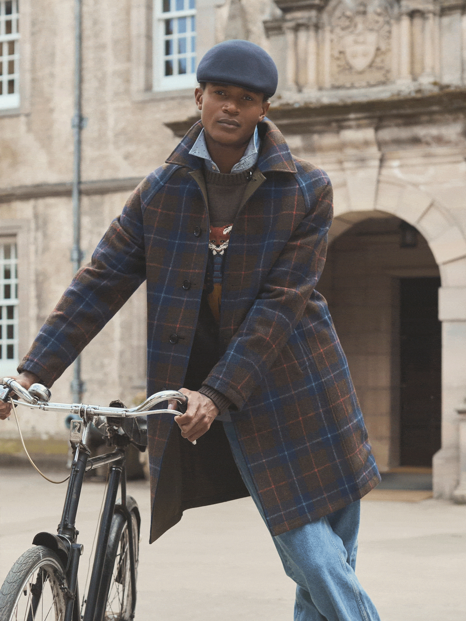 Khaki Green Reversible Mac (F43242) | £199