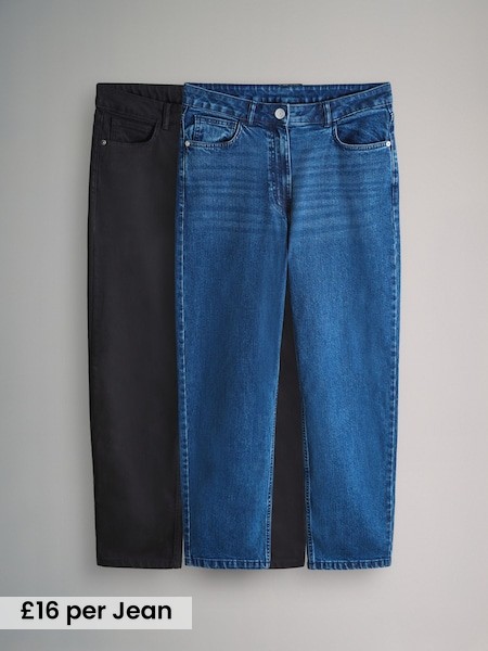 2 Pack Mom Jeans (F44756) | £32
