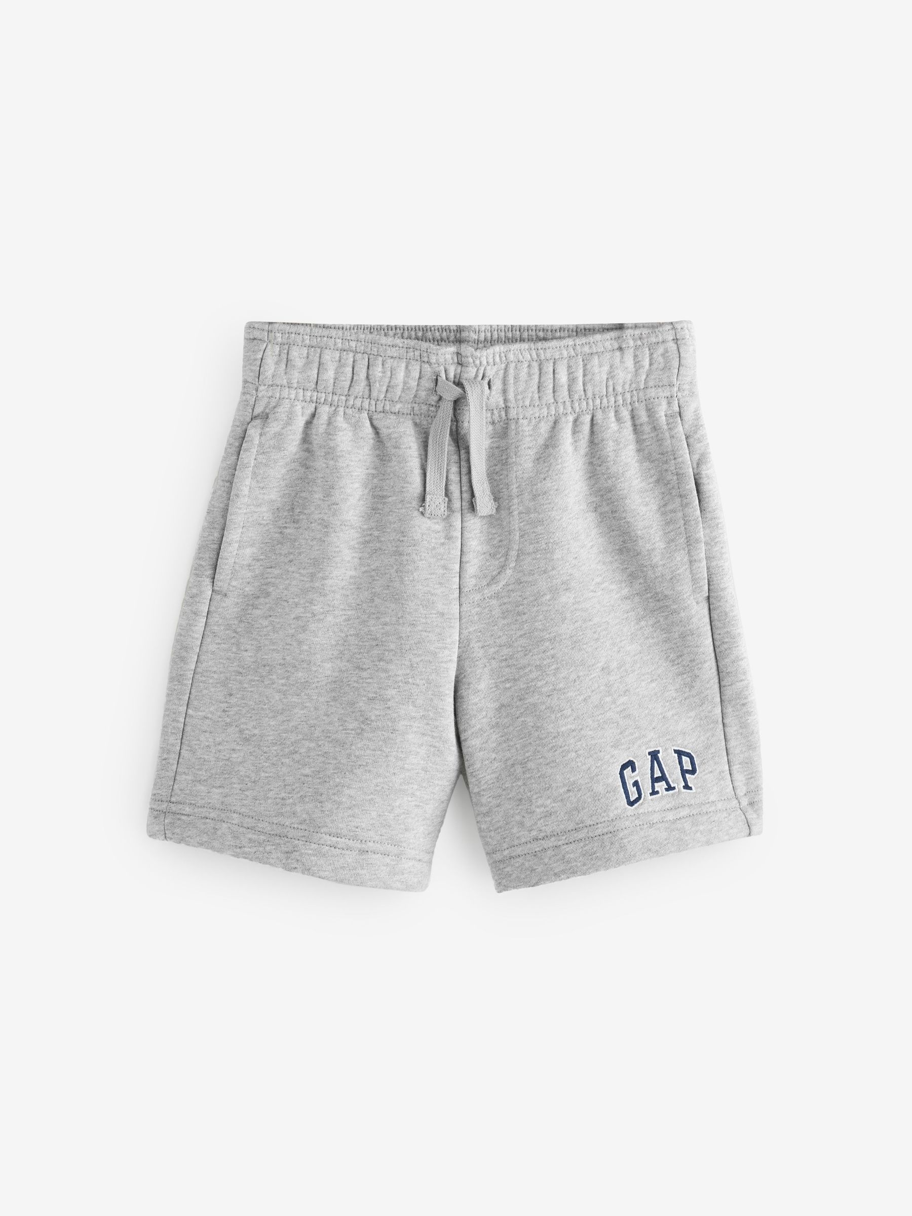 Grey Logo Pull On Fleece-Lined Shorts (4-13yrs) (F44855) | £14