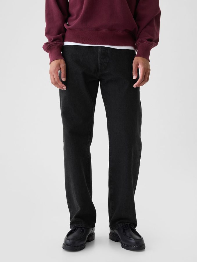 Black 90s Loose Jeans (F45822) | £50