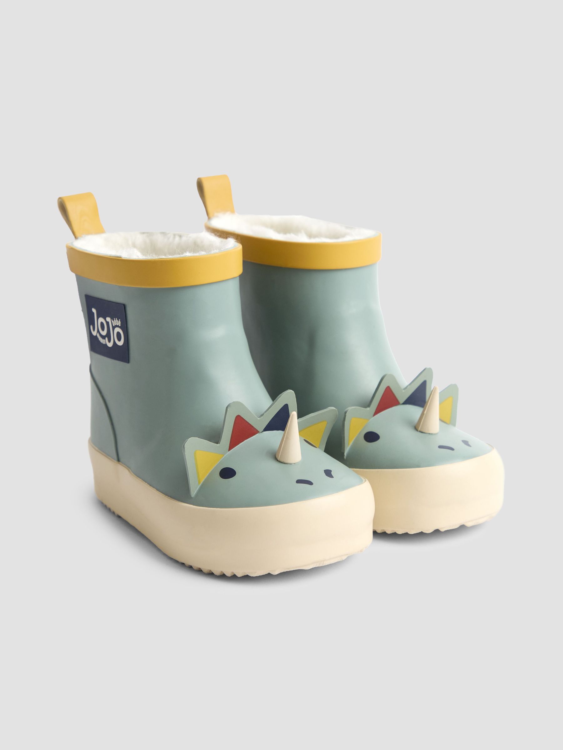 Green Rust Cosy Lined Ankle Wellies (F47392) | £24.50 - £26.50